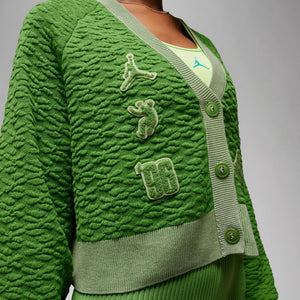 
                  
                    Load image into Gallery viewer, Jordan x Union x BBS Cardigan Sweater &amp;#39;Lime Ice&amp;#39;
                  
                