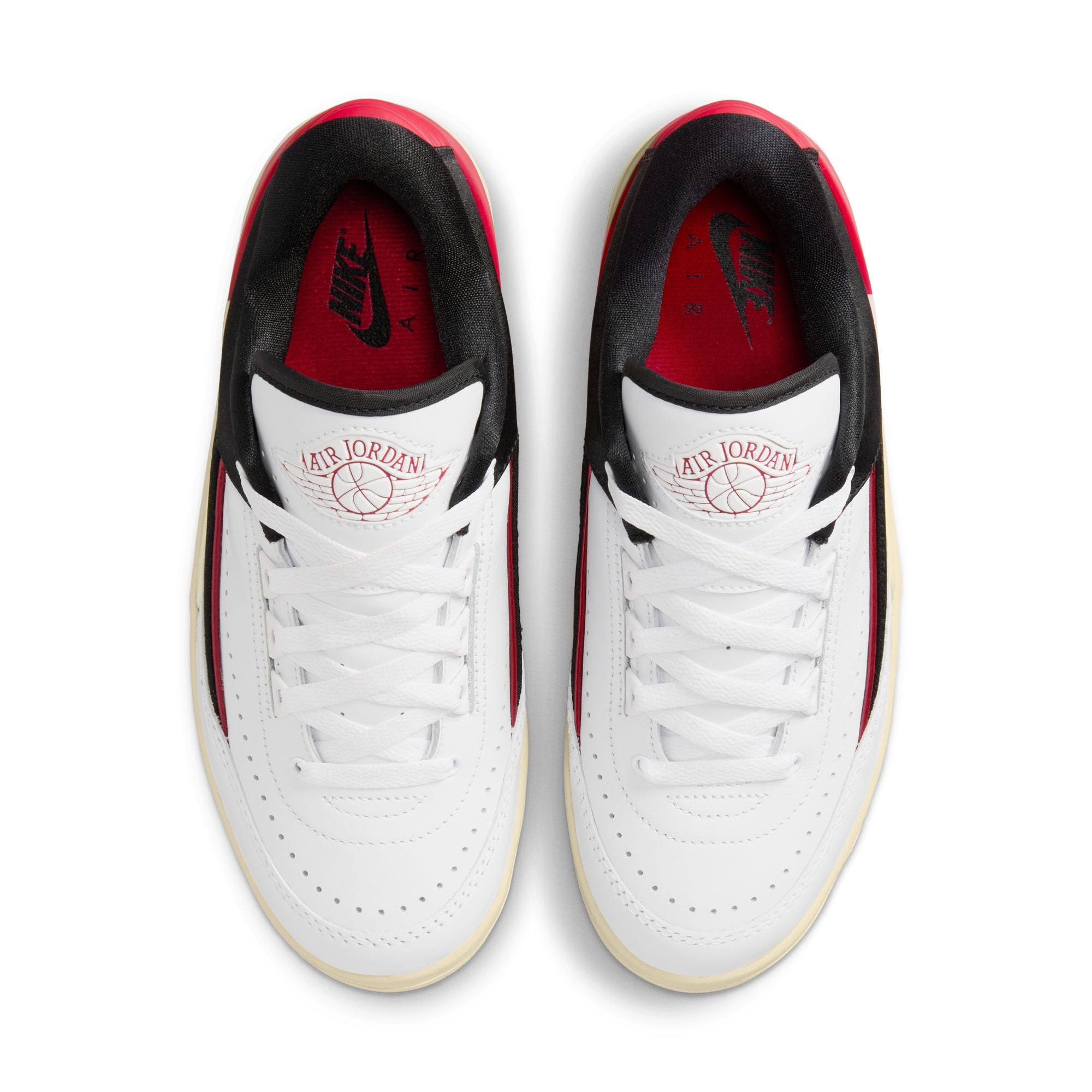 Womens Air Jordan 2 Low 'Black Satin'