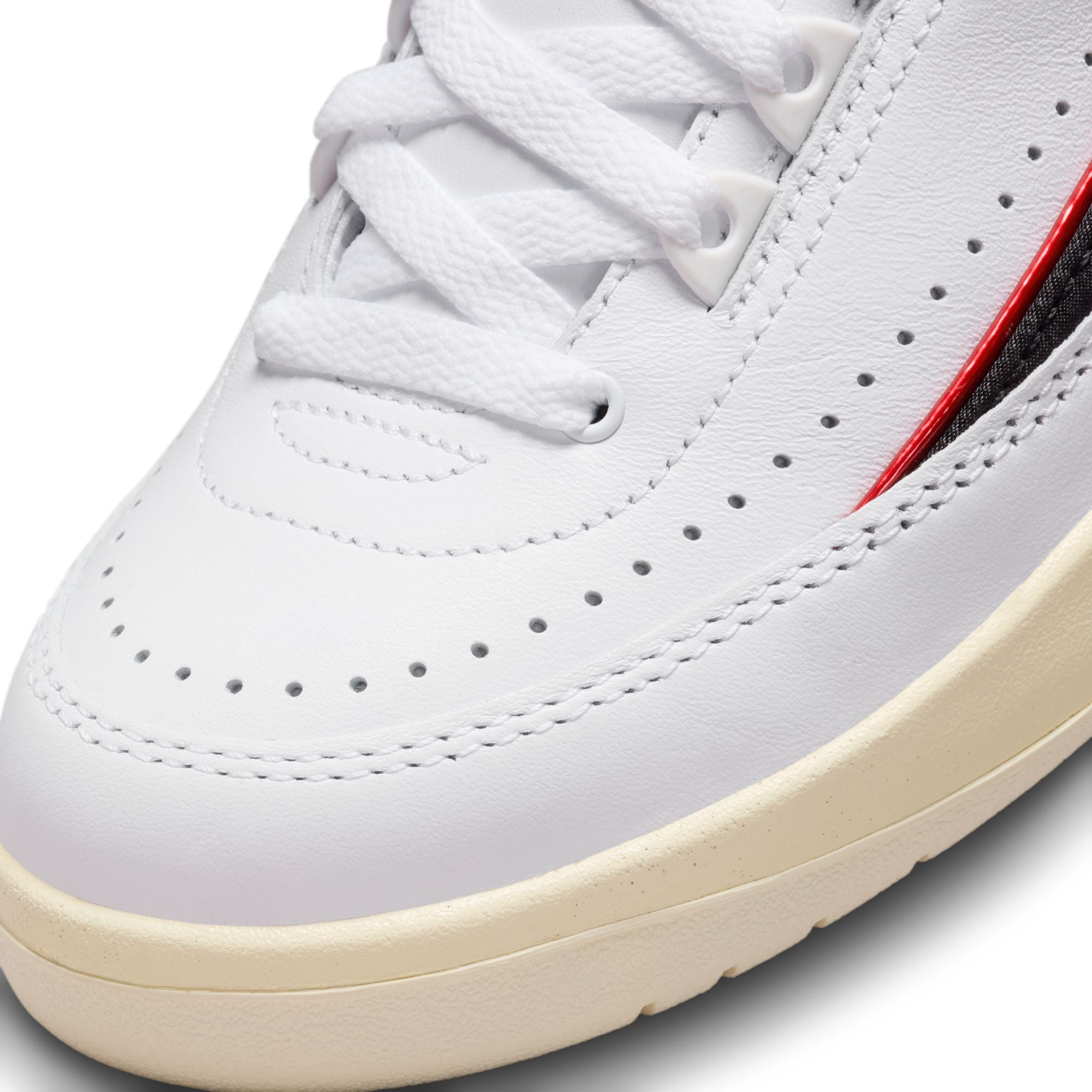Womens Air Jordan 2 Low 'Black Satin'