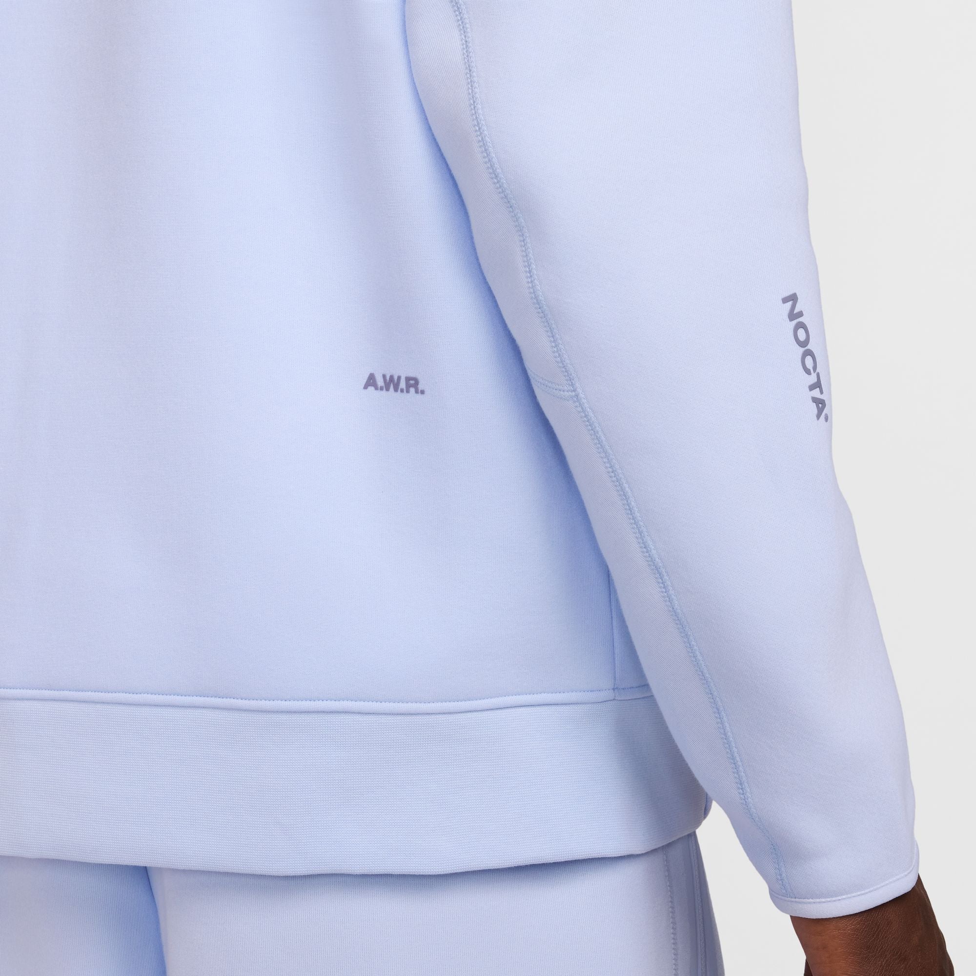 NOCTA Tech Fleece Zip-Up Hoodie 'Palest Purple'