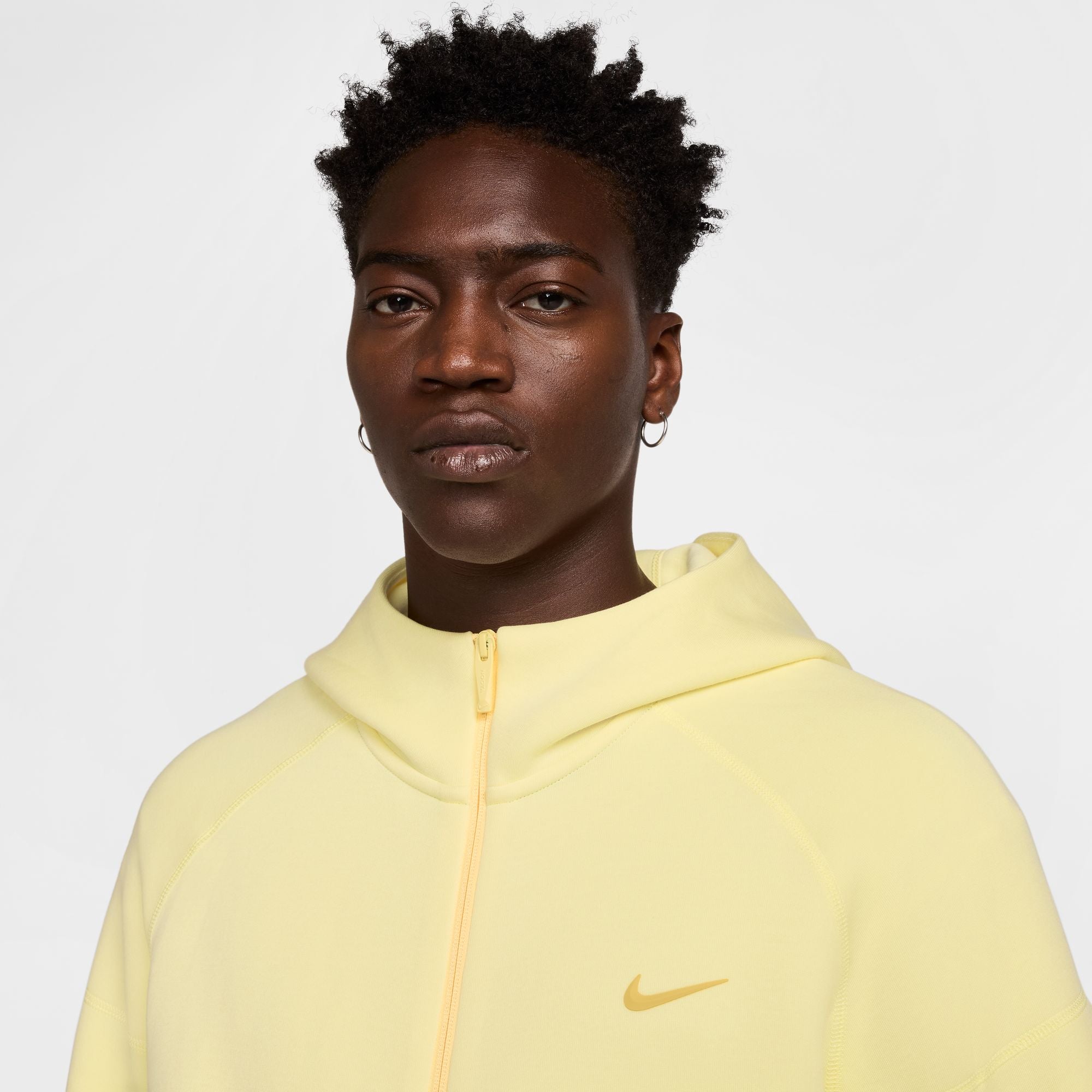 NOCTA Tech Fleece Zip-Up Hoodie 'Citron Yellow'