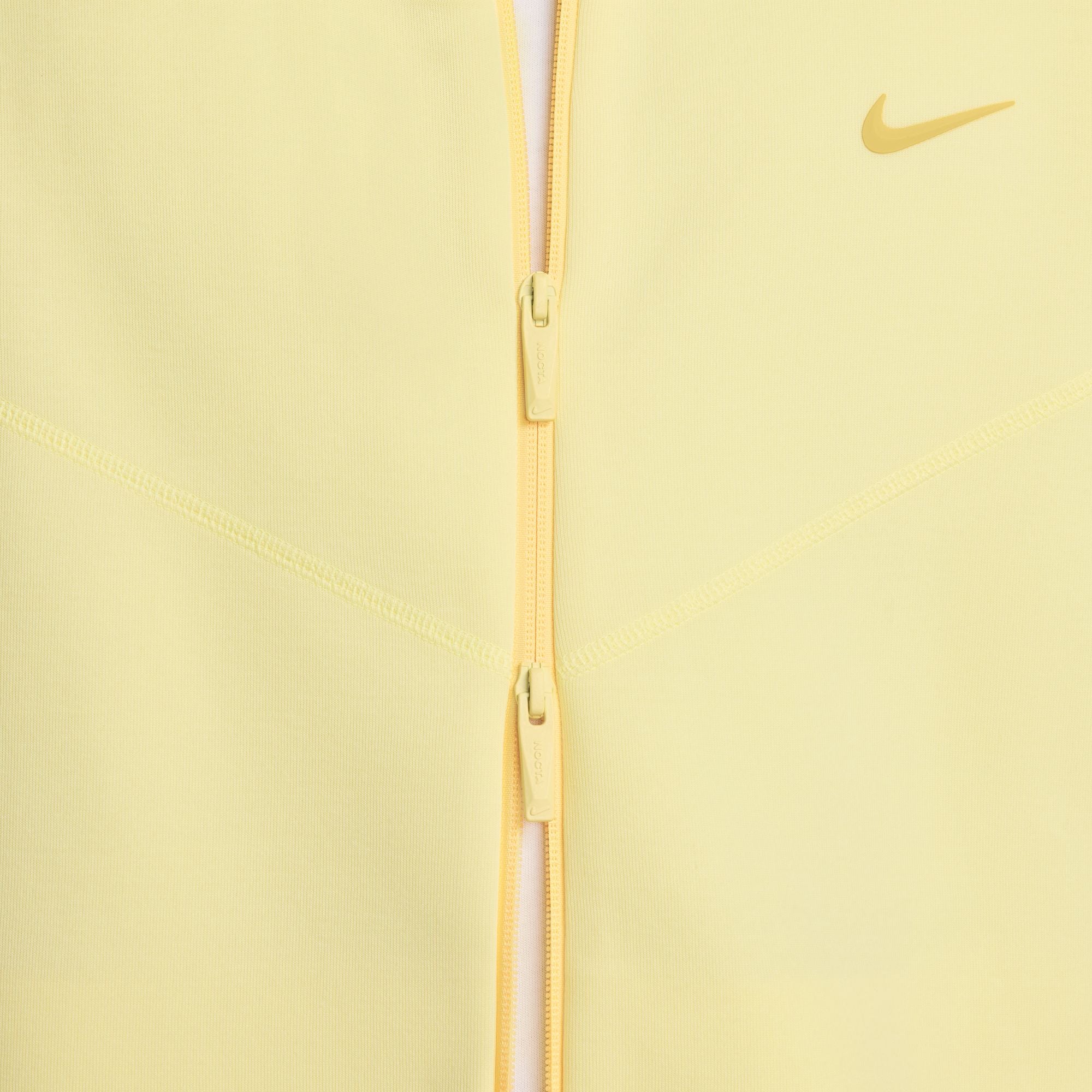 NOCTA Tech Fleece Zip-Up Hoodie 'Citron Yellow'