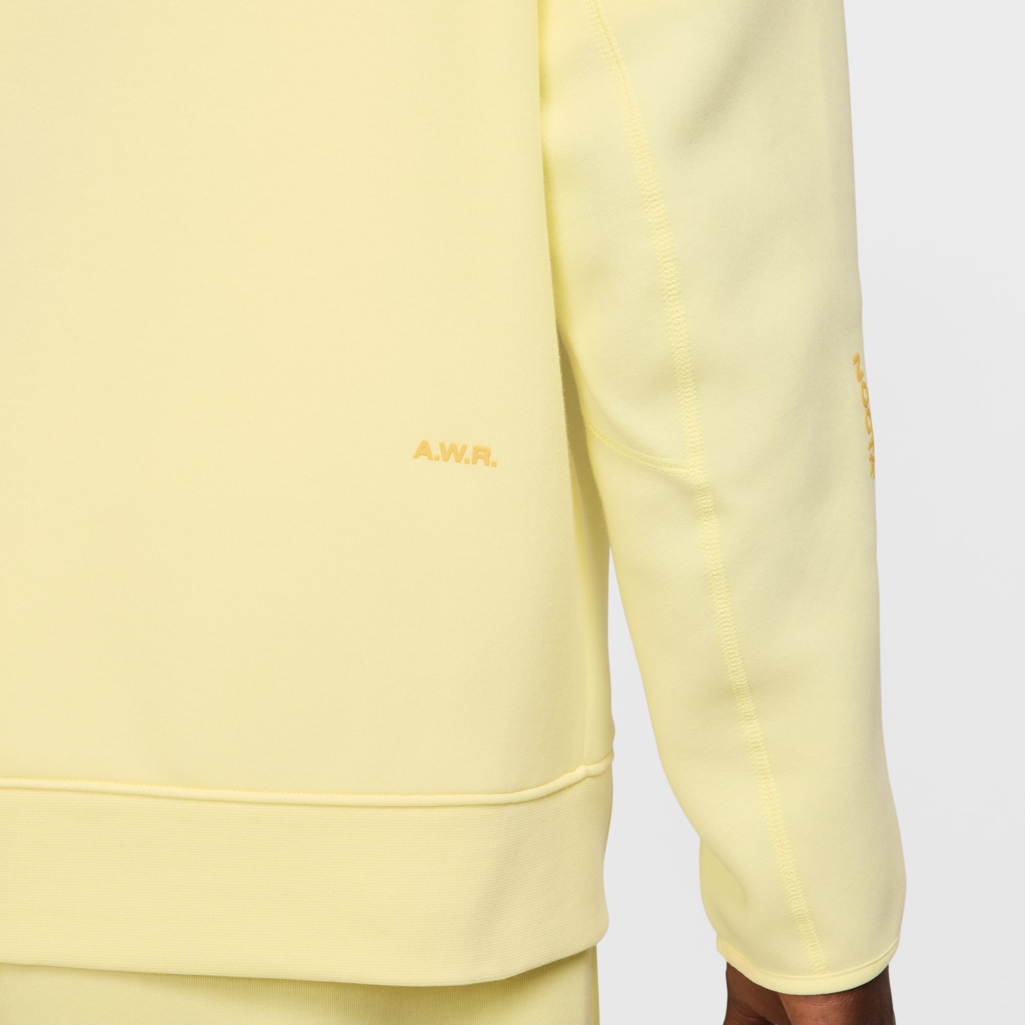 NOCTA Tech Fleece Zip-Up Hoodie 'Citron Yellow'