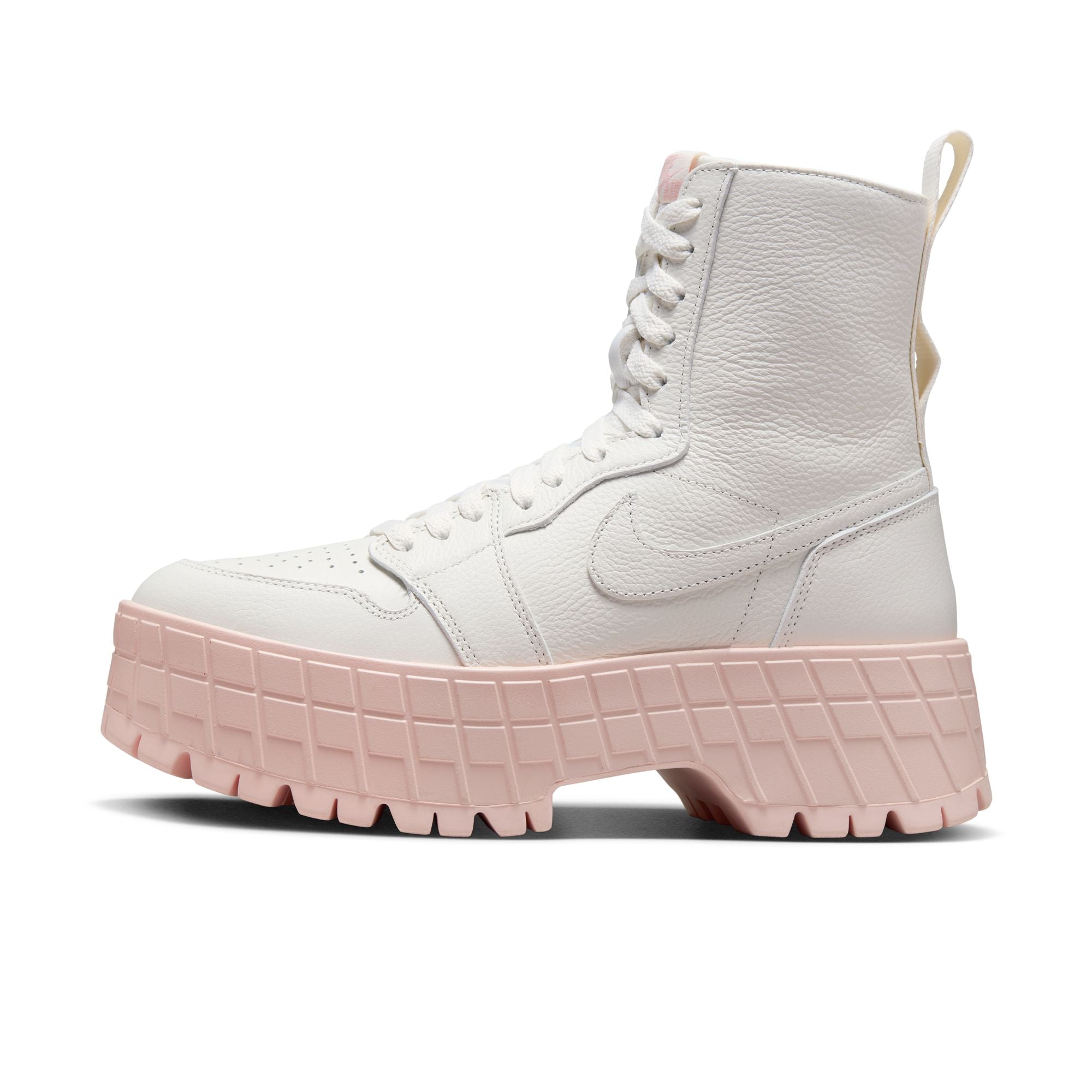Womens Air Jordan 1 Brooklyn 'White/Pink'
