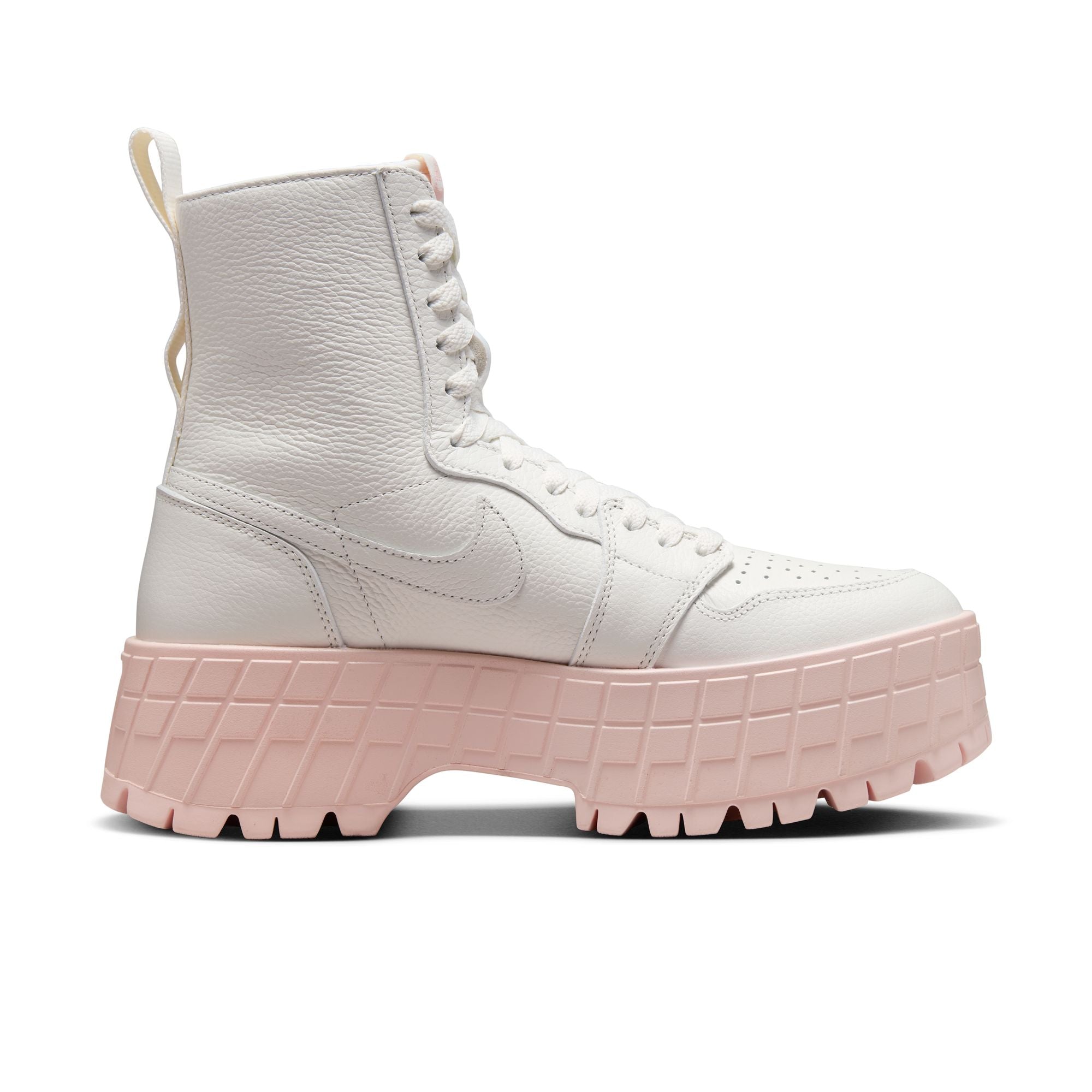 Womens Air Jordan 1 Brooklyn 'White/Pink'