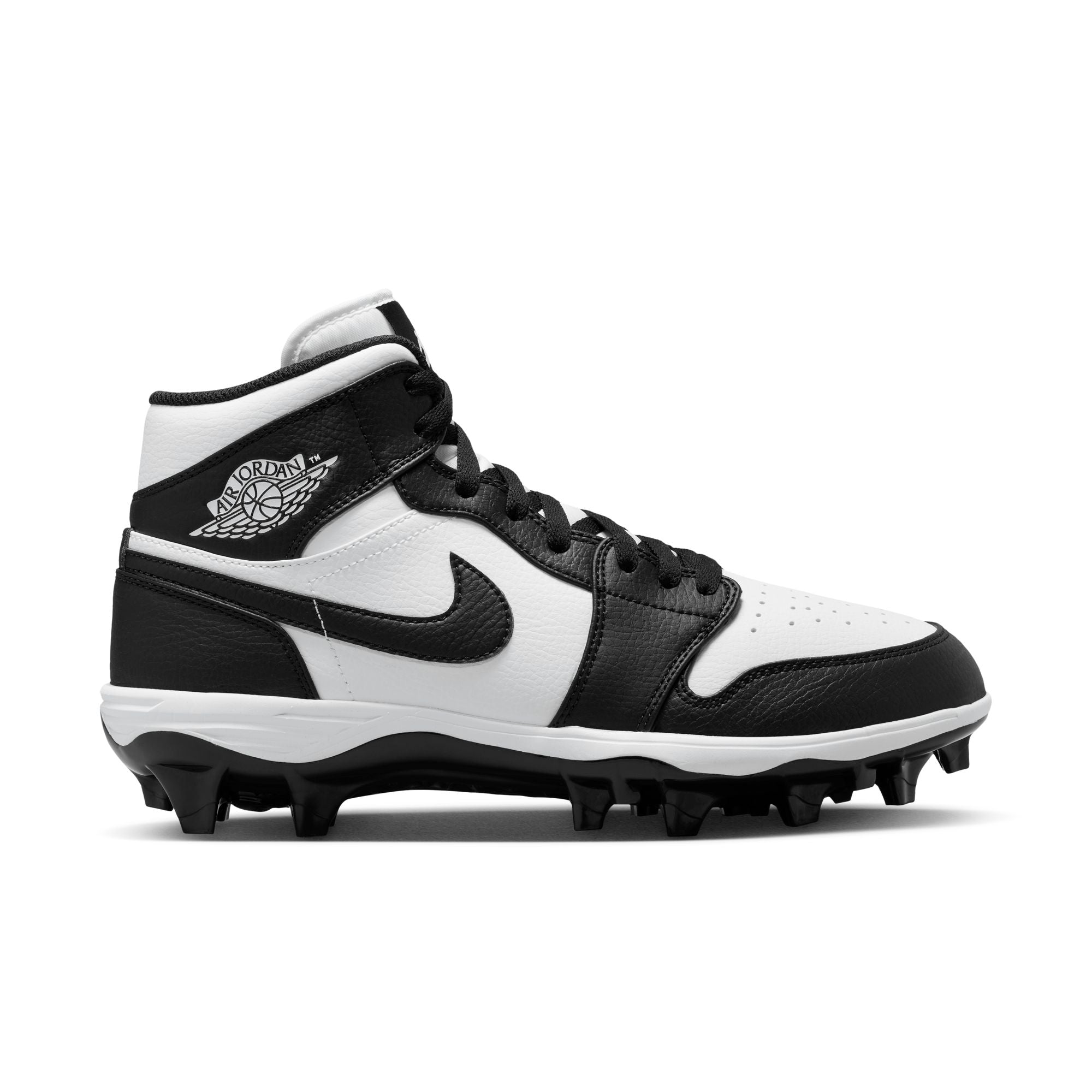 Air Jordan 1 Mid TD Cleat 'White/Black'