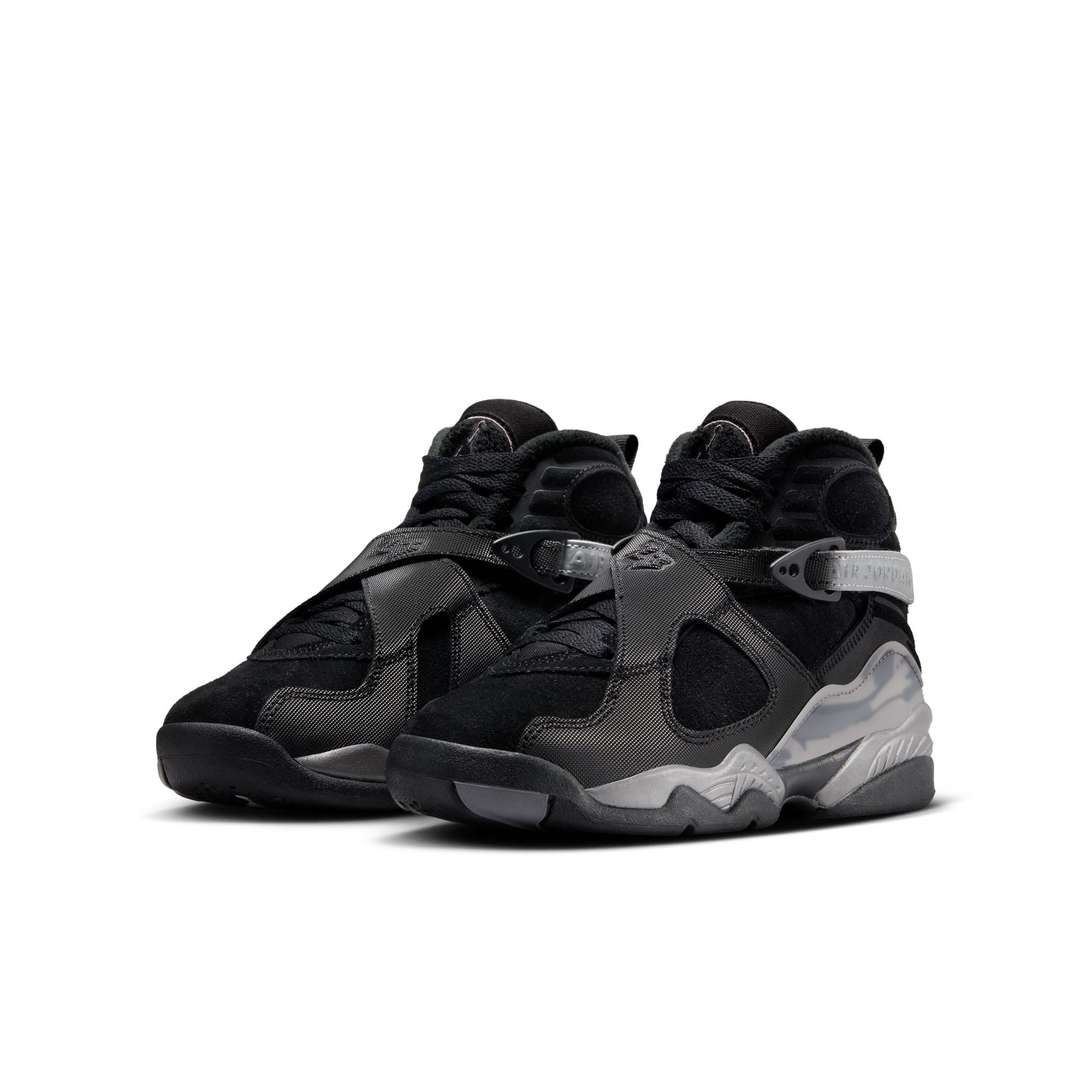 Youth Air Jordan 8 Winterized 'Black'