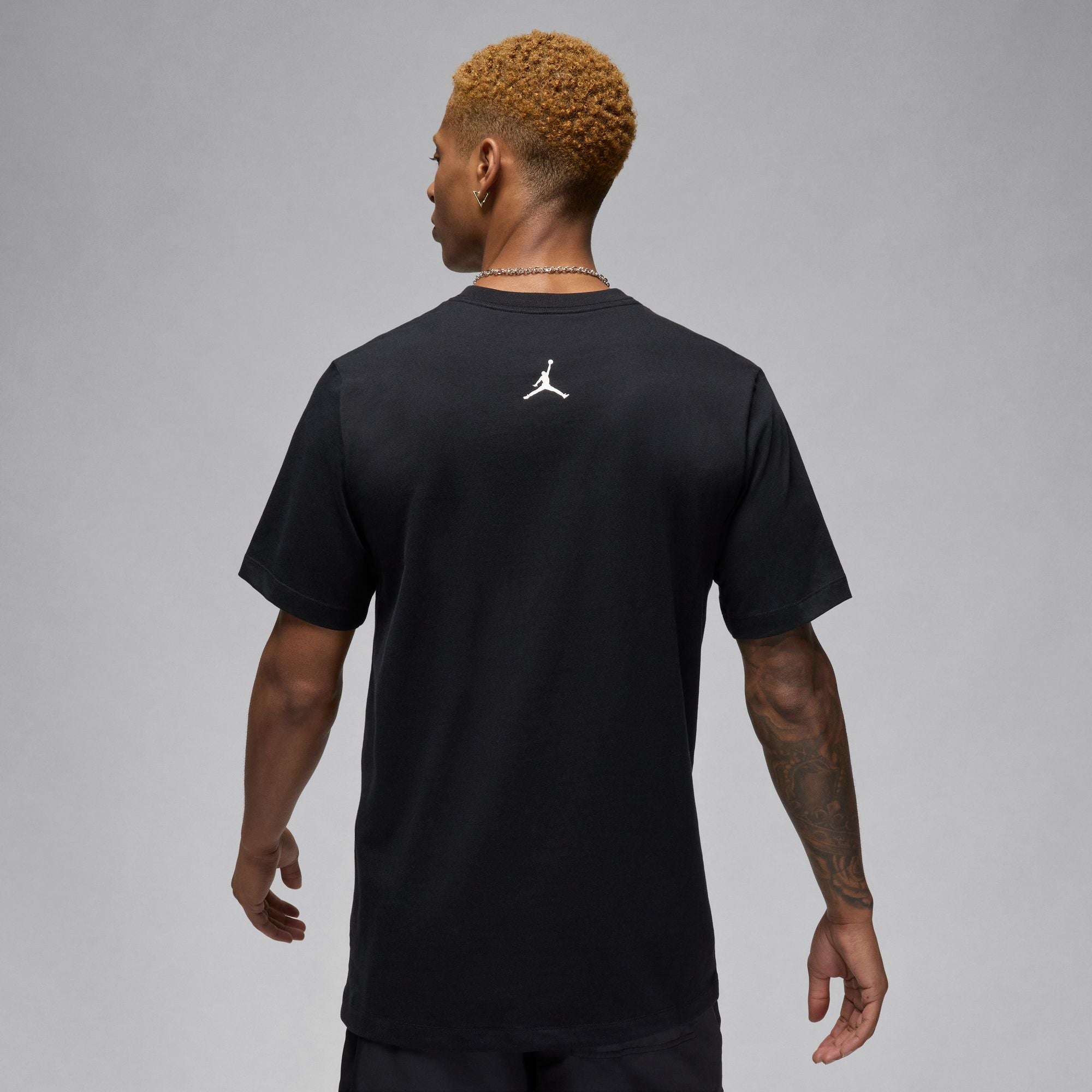 Jordan Flight Essentials T-Shirt 'Black/White'