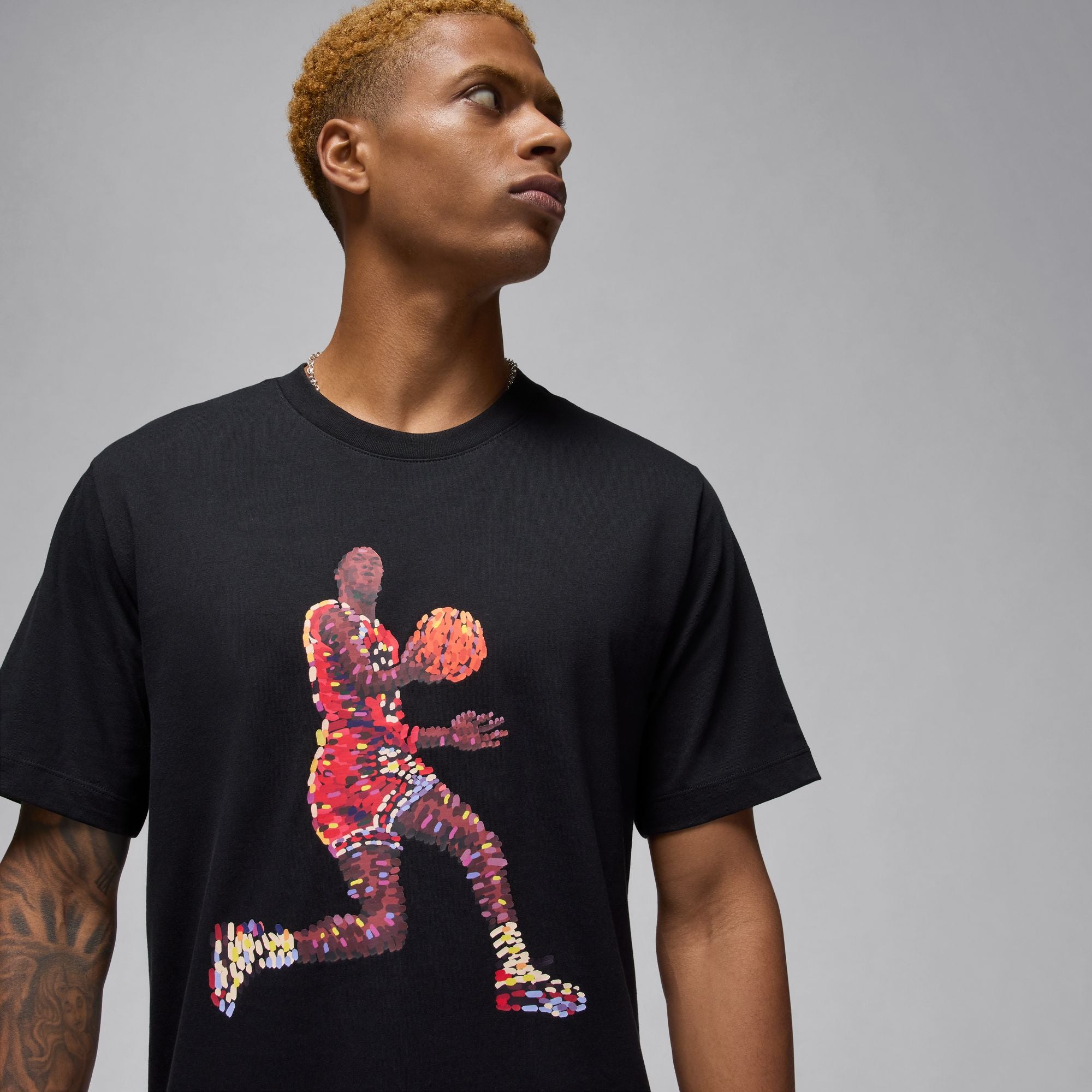 Jordan Flight Essentials T-Shirt 'Black/White'