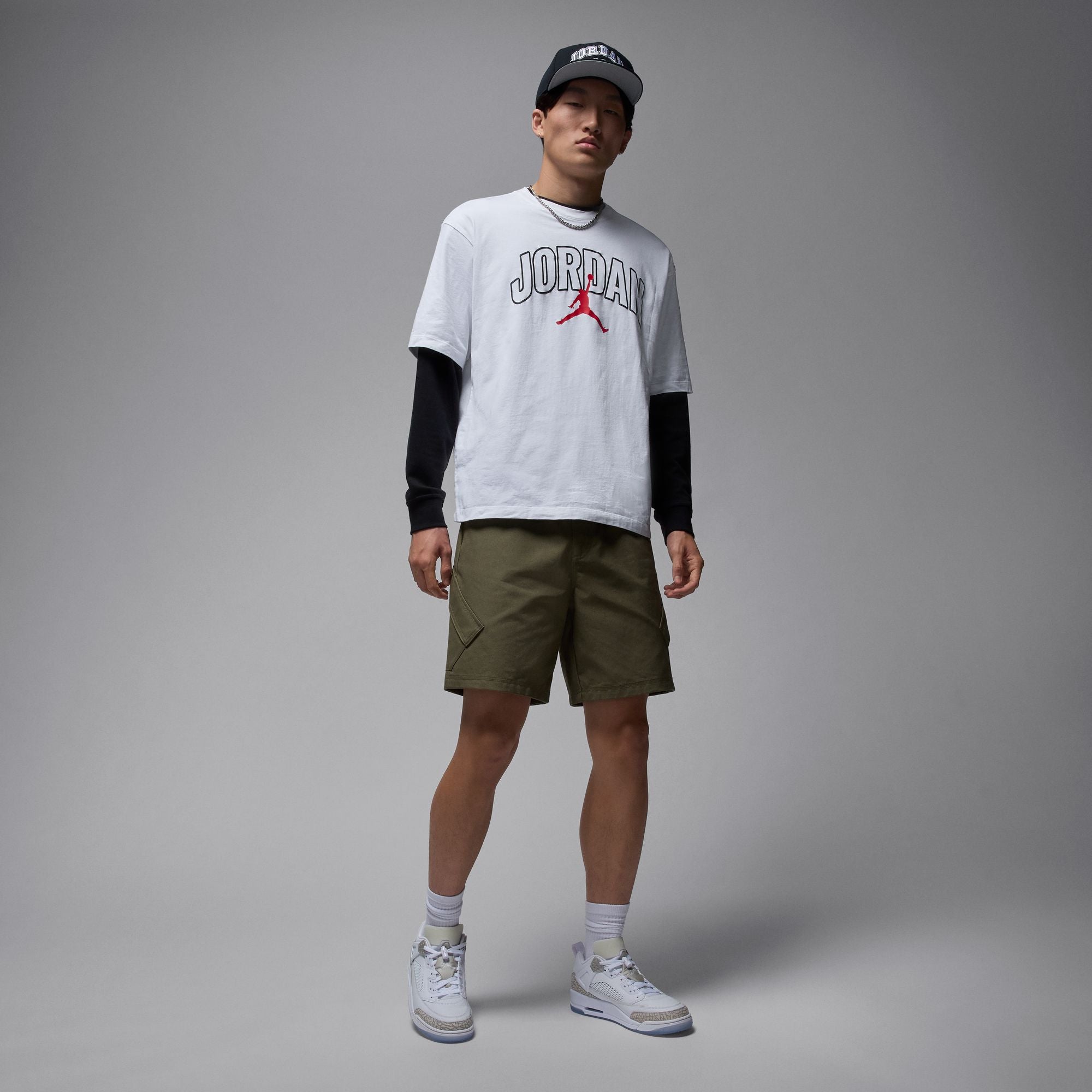 Jordan Spizike Low ‘White/Neutral Grey'