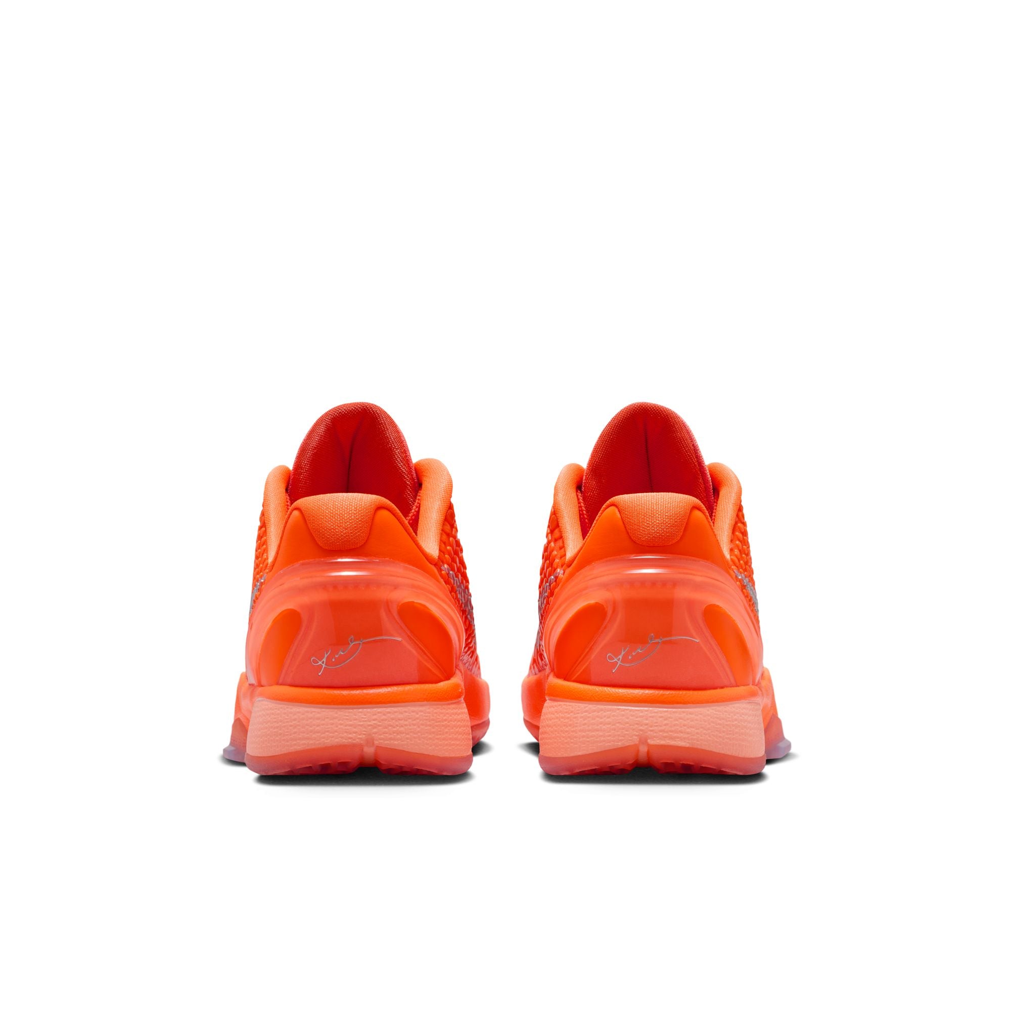 Youth Kobe VI ‘Orange/Metallic Silver'