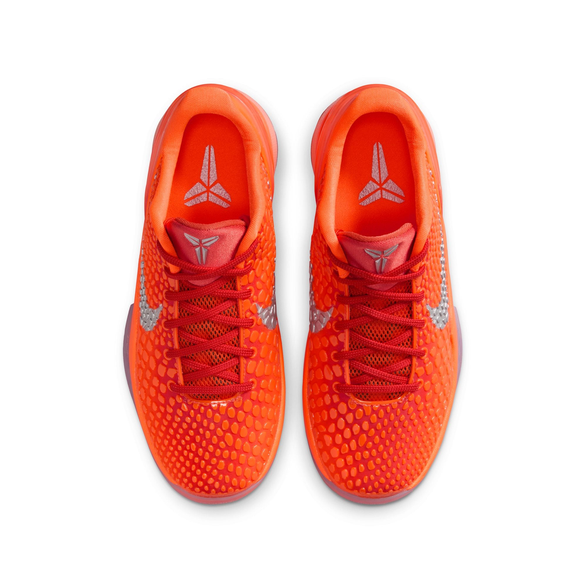 Youth Kobe VI ‘Orange/Metallic Silver'