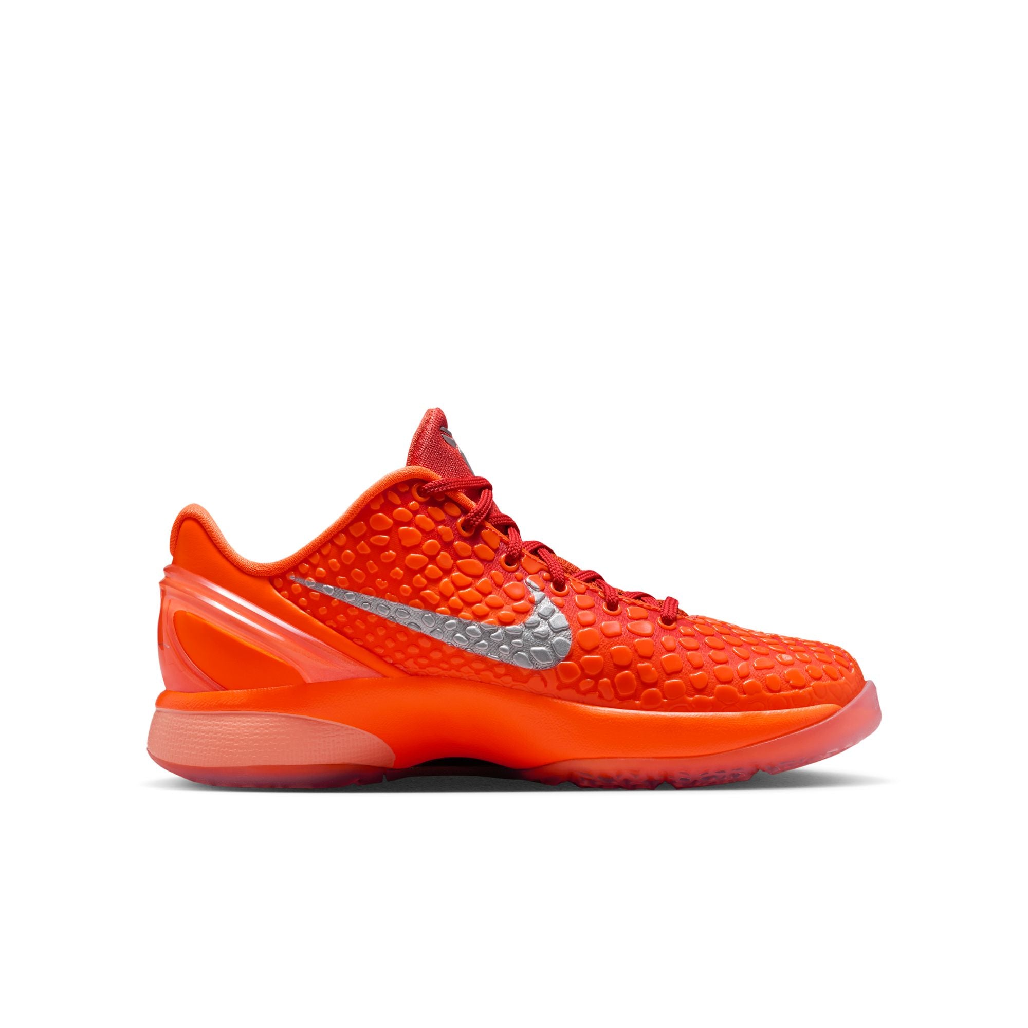 Youth Kobe VI ‘Orange/Metallic Silver'