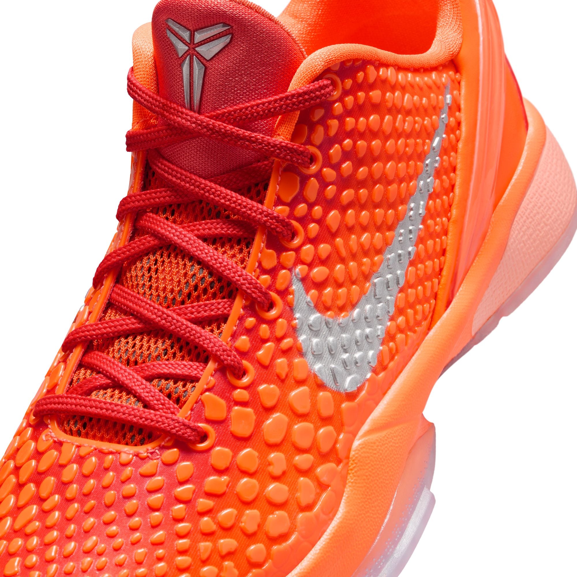 Youth Kobe VI ‘Orange/Metallic Silver'