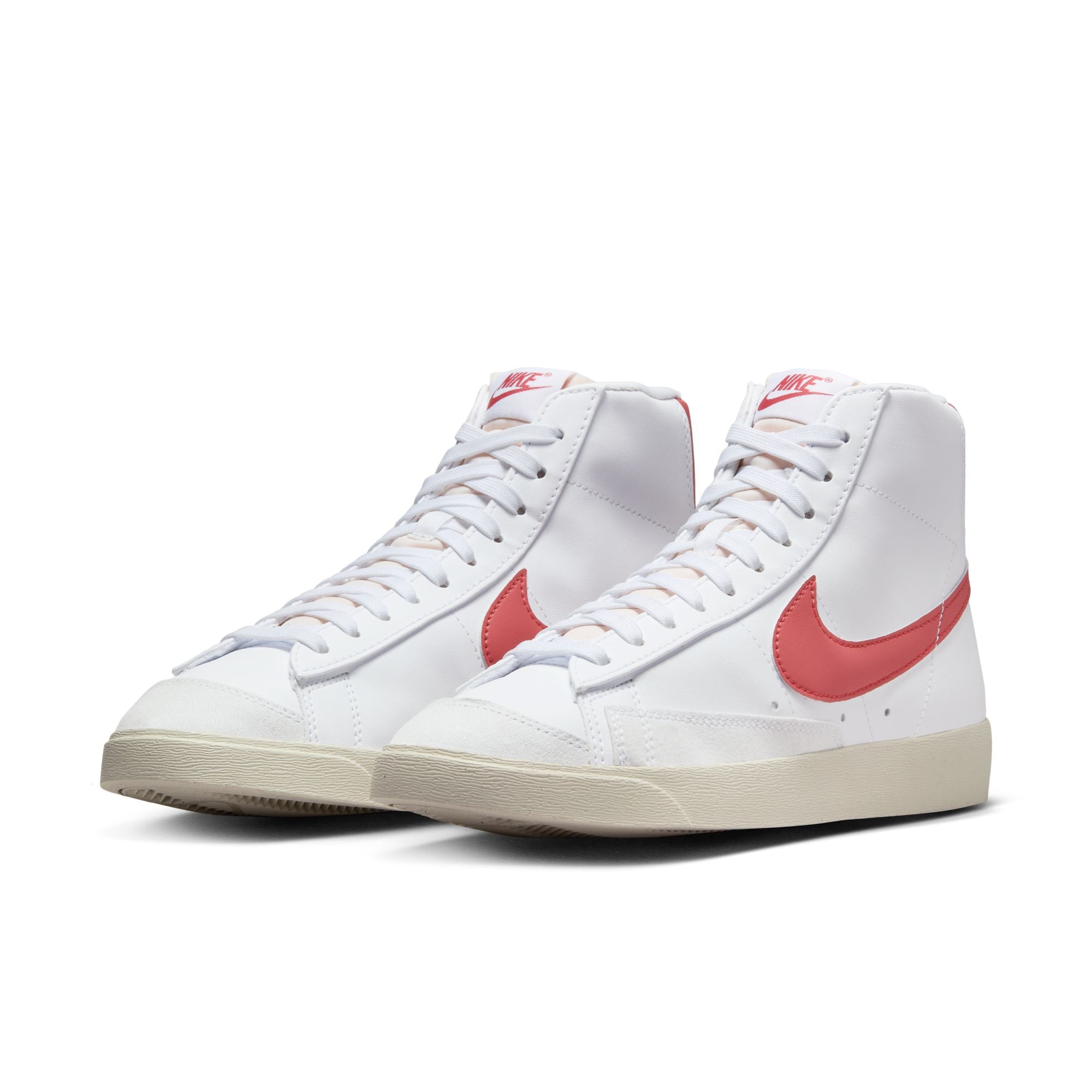 Womens Nike Blazer Mid '77 'White/Adobe Red'