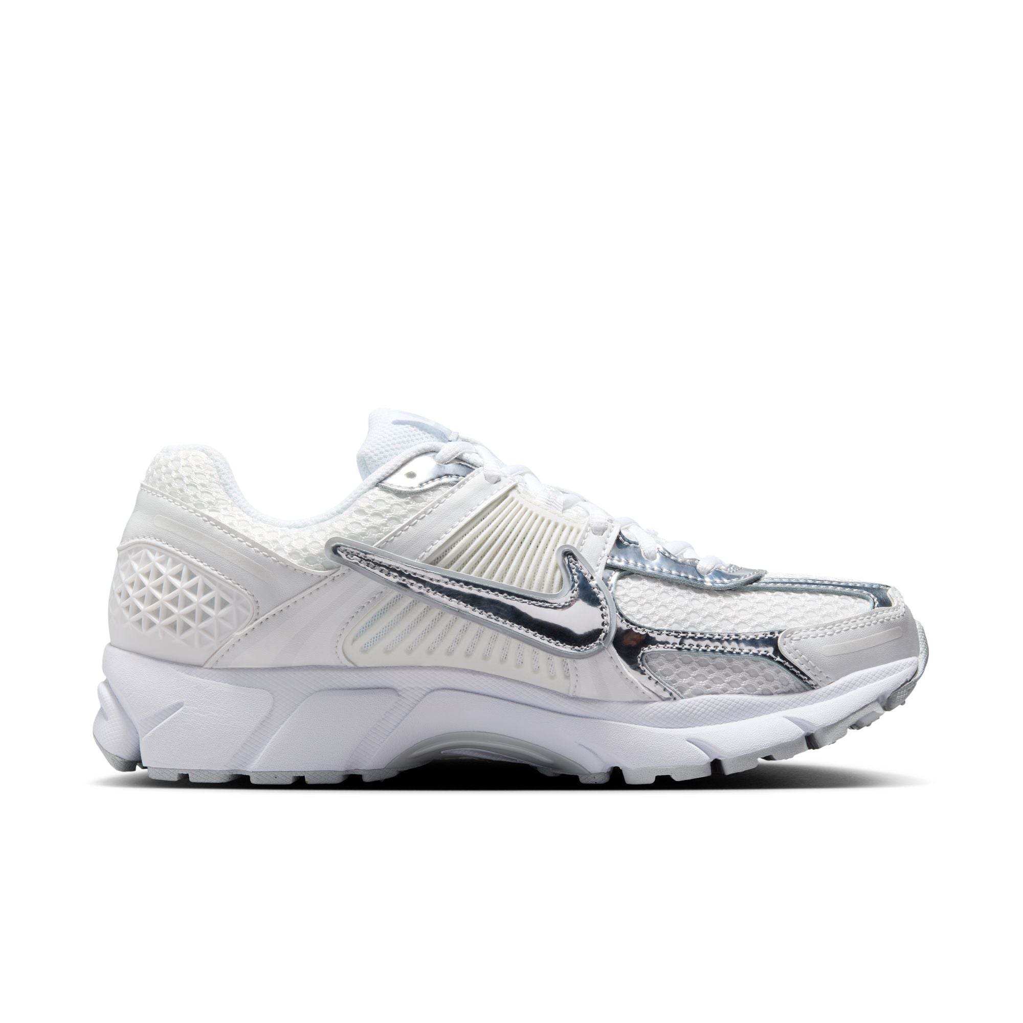 Womens Nike Zoom Vomero 5 'White/Metallic Silver'