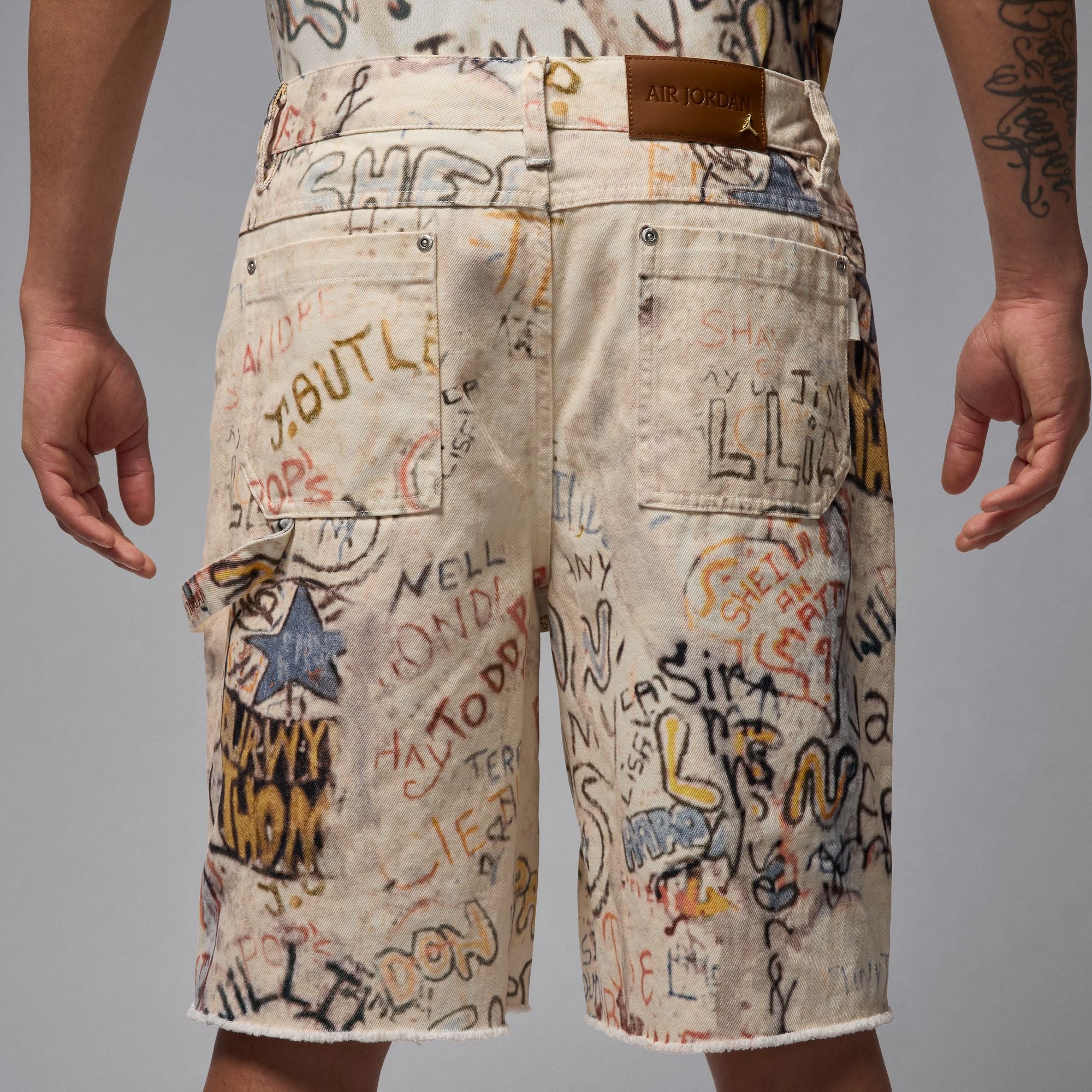 Air Jordan Printed Shorts 'Sail'