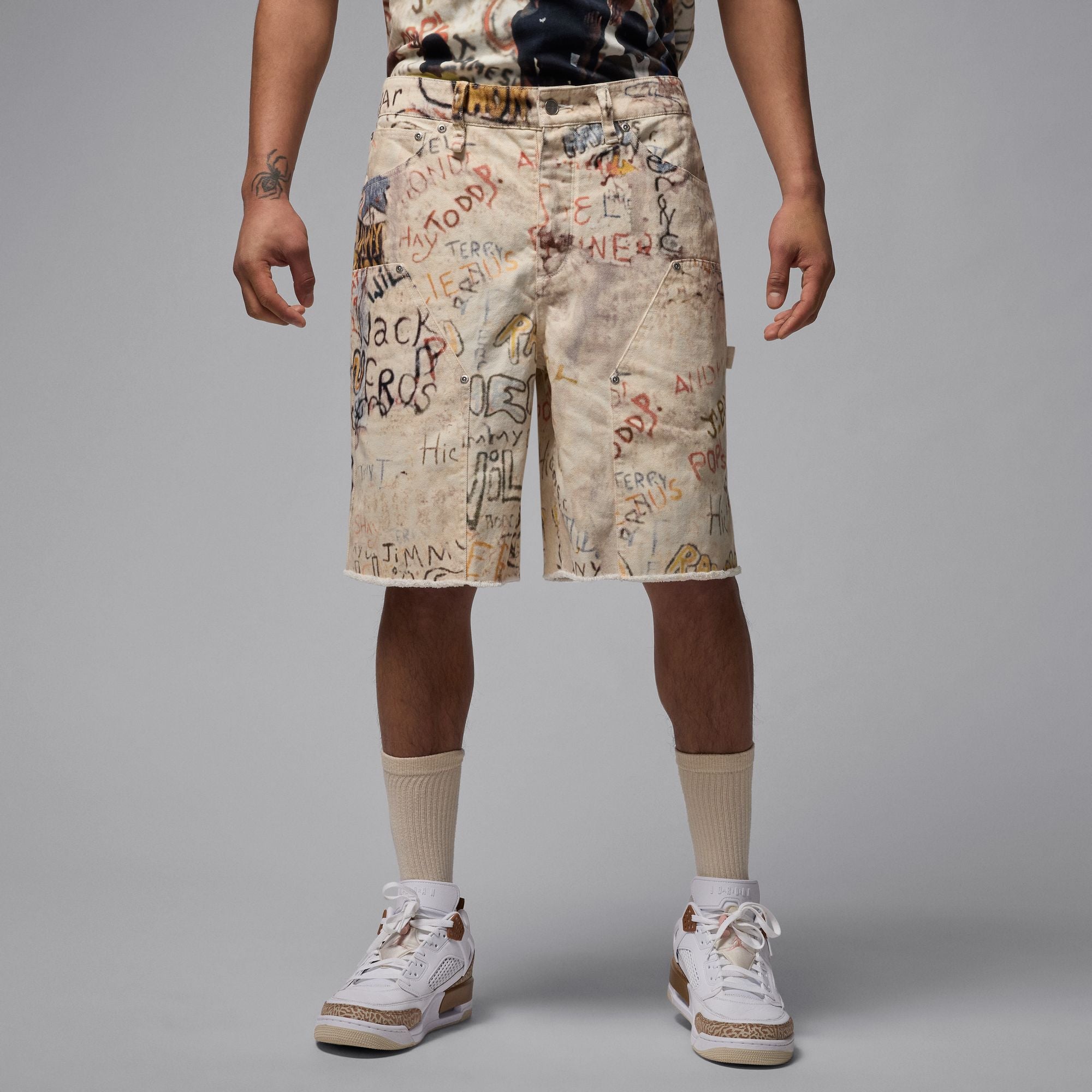 Air Jordan Printed Shorts 'Sail'