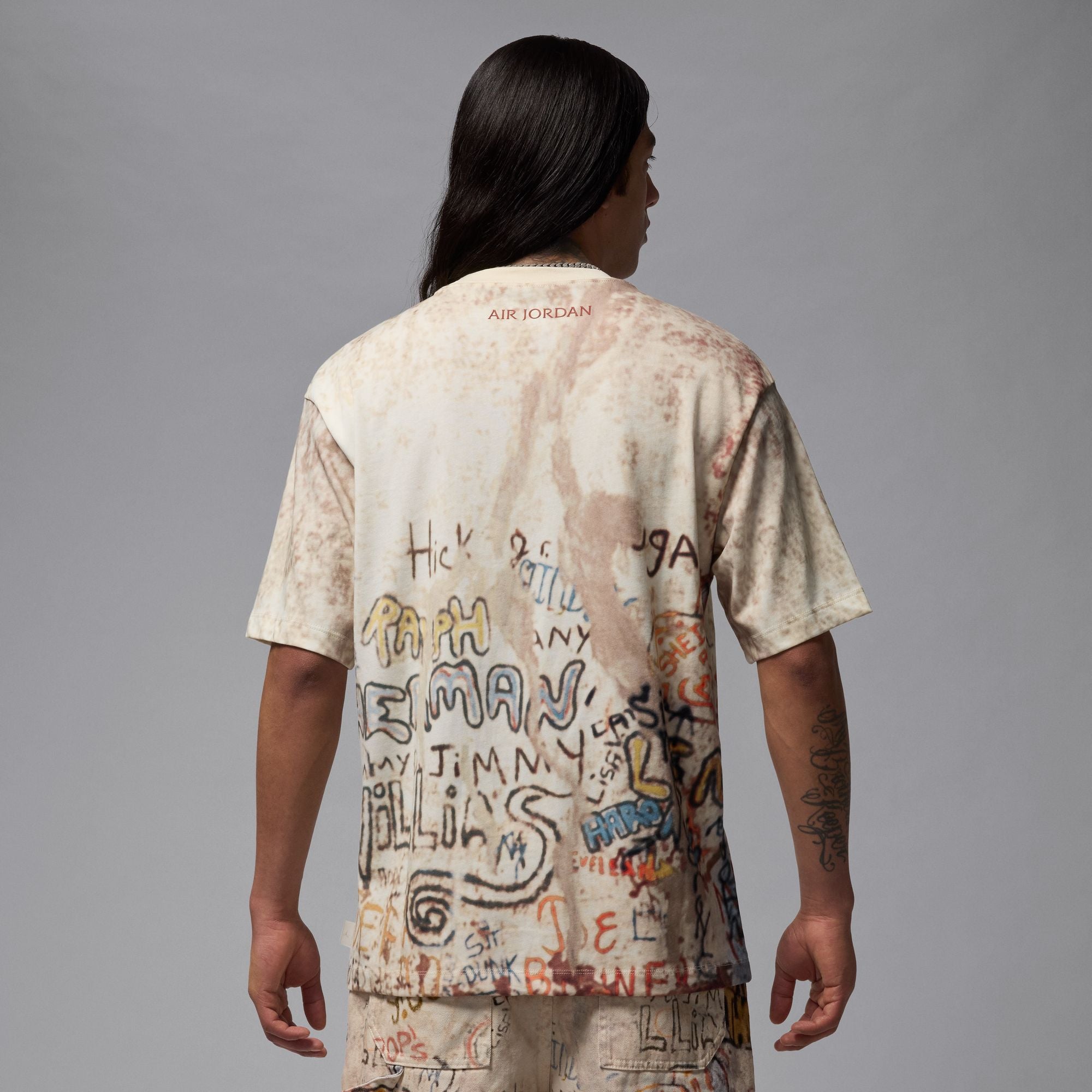 Air Jordan 85 Men's Graphic T-Shirt ‘Sail/Legend Light Brown/Redstone'