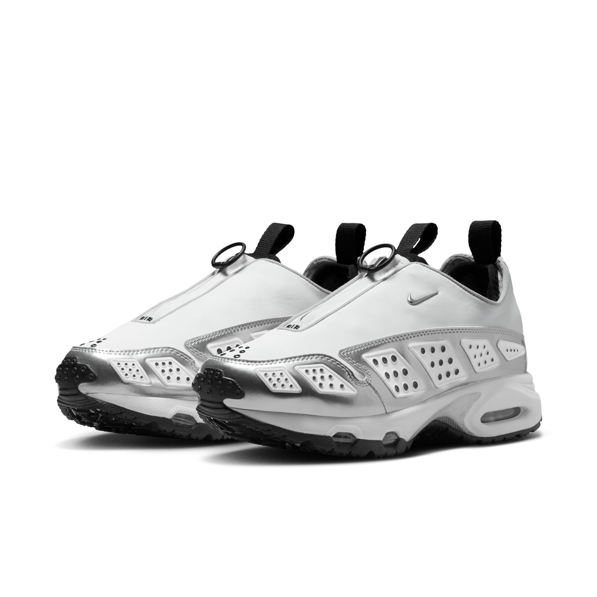 Womens Nike Air Max SNDR 'White/Metallic Silver-Black'