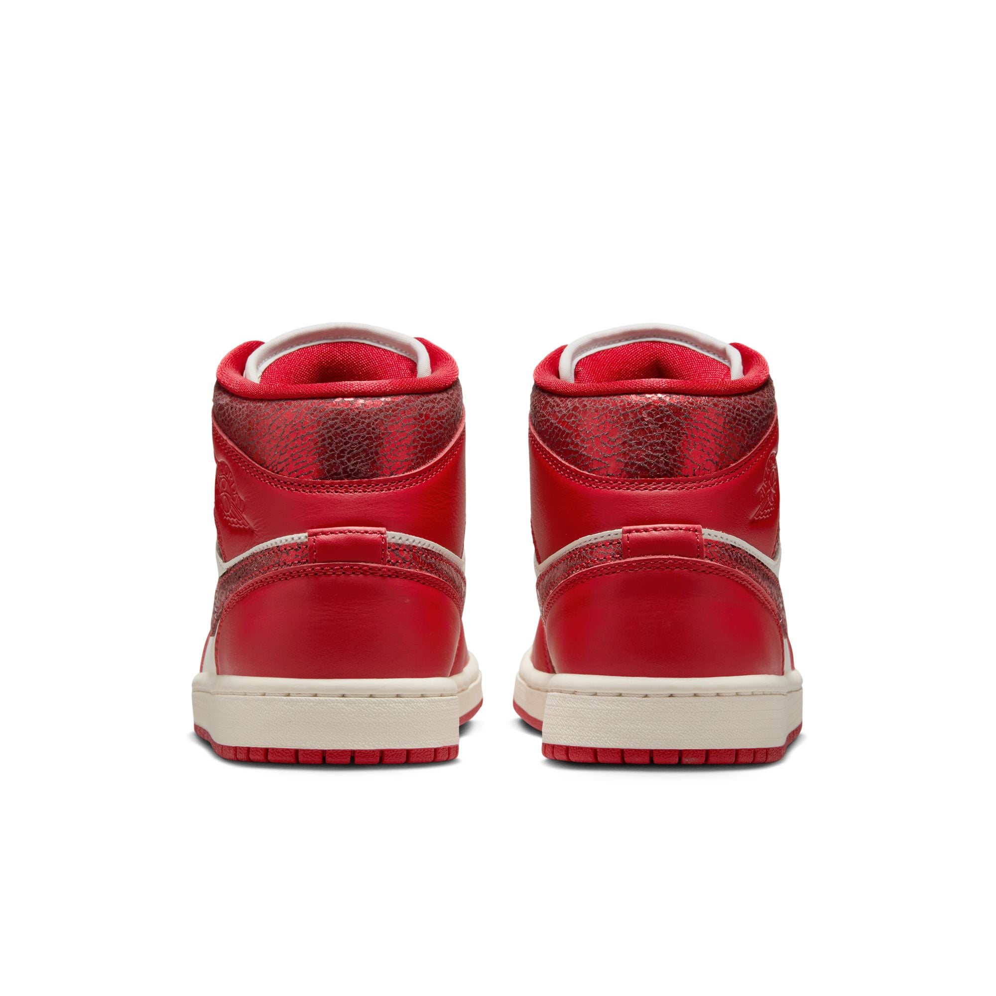 Womens Air Jordan 1 Mid SE 'Sail/Varsity Red'