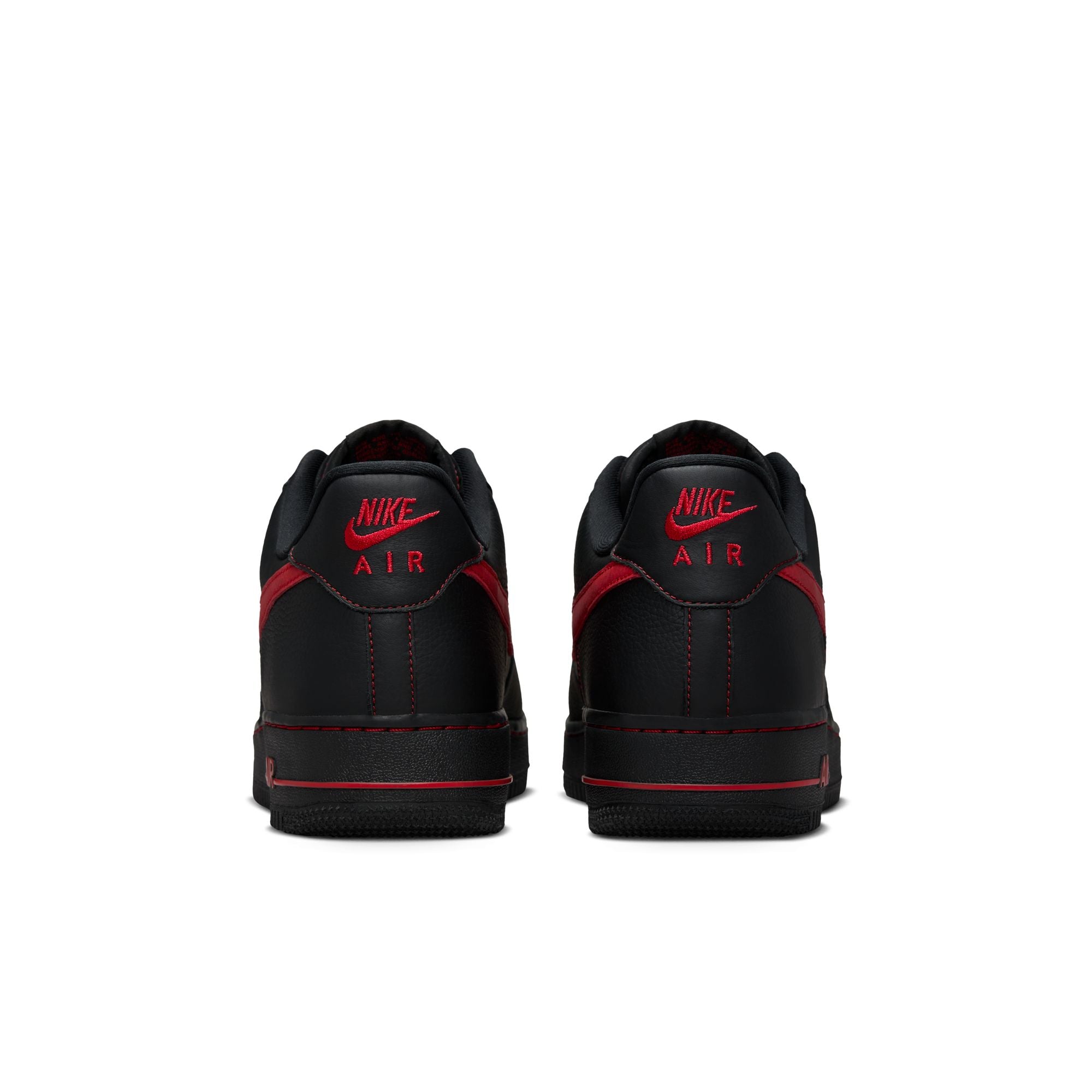 Nike Air Force 1 '07 LV8 'Black/University Red'