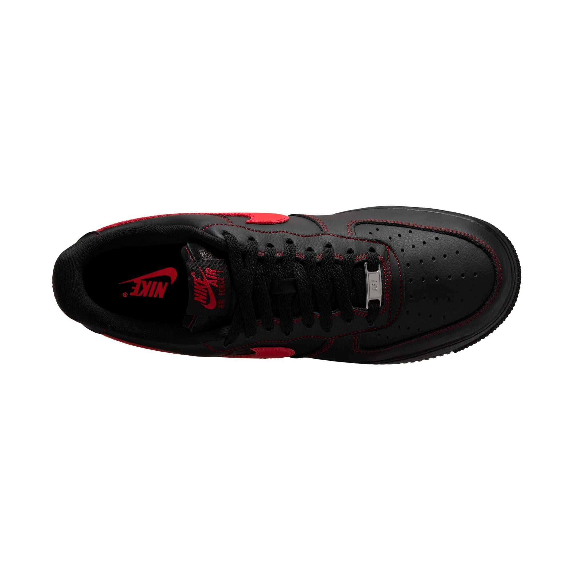 Nike Air Force 1 '07 LV8 'Black/University Red'