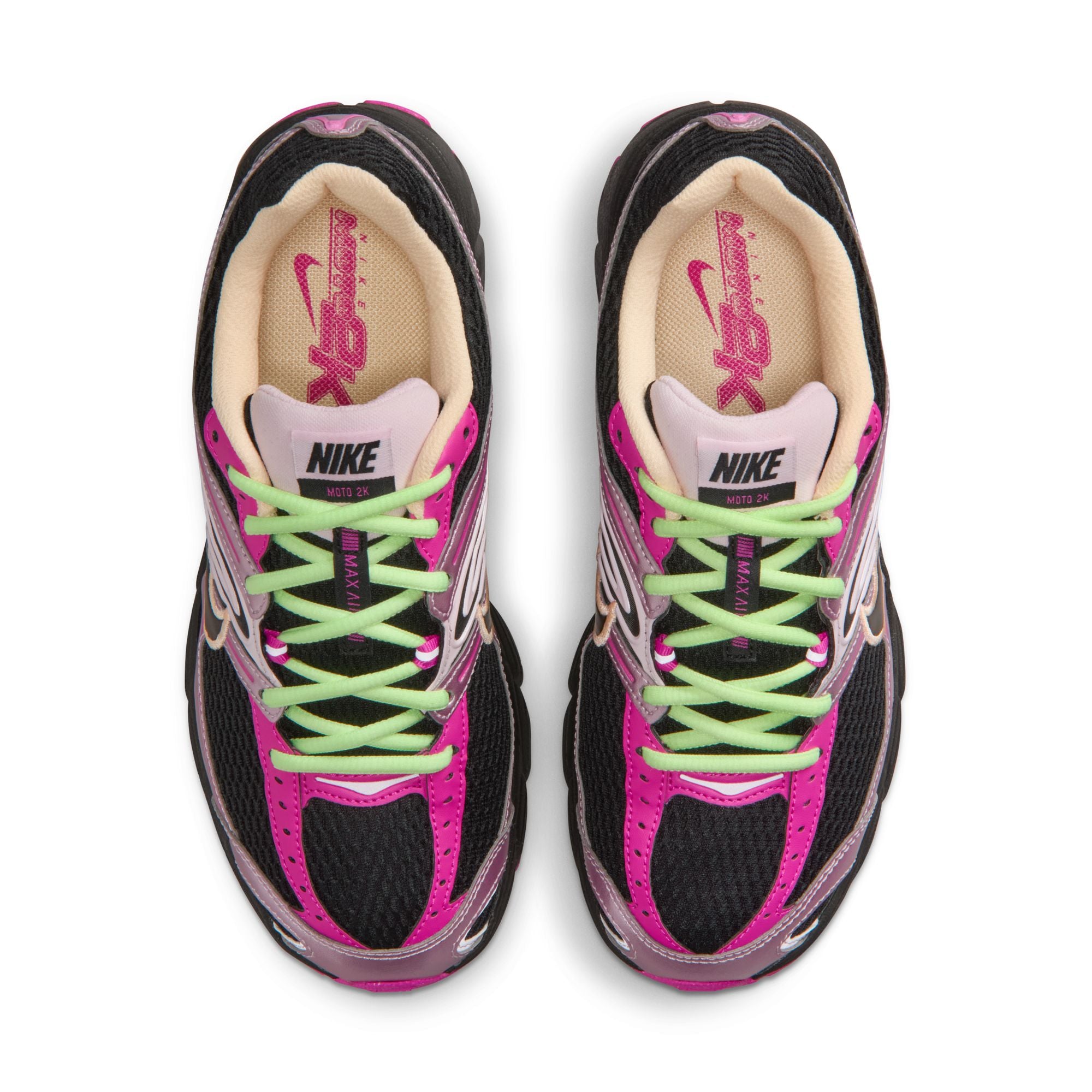 Womens Nike Air Max Moto 2K 'Black/Fire Pink'