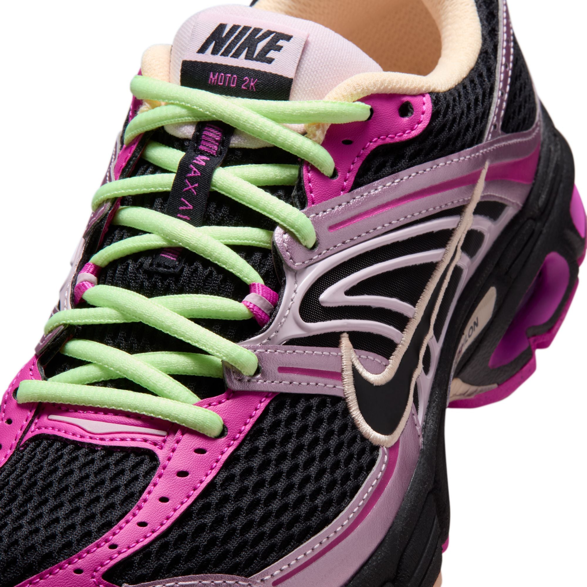 Womens Nike Air Max Moto 2K 'Black/Fire Pink'