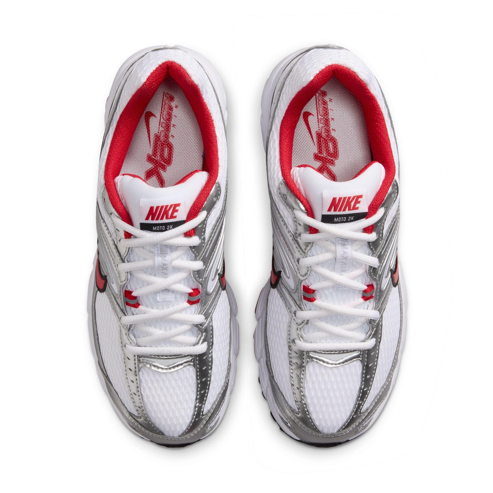 Womens Nike Air Max Moto 2K 'White/University Red'