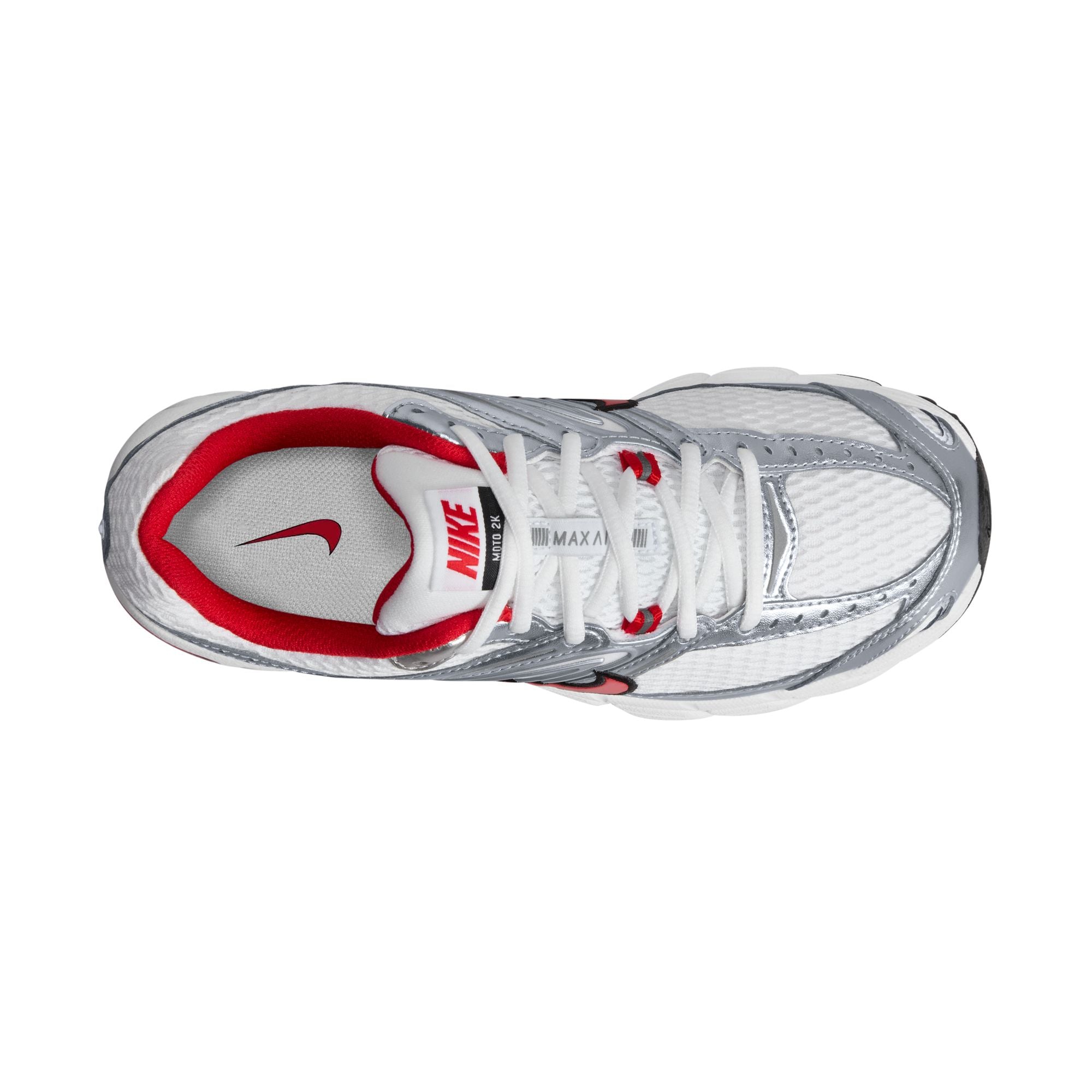 Womens Nike Air Max Moto 2K 'White/University Red'