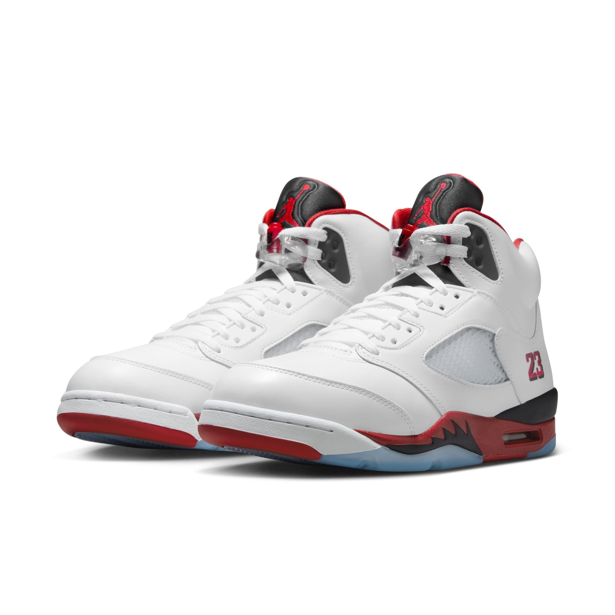 Air Jordan 5 Fire Red 'Black Tongue'