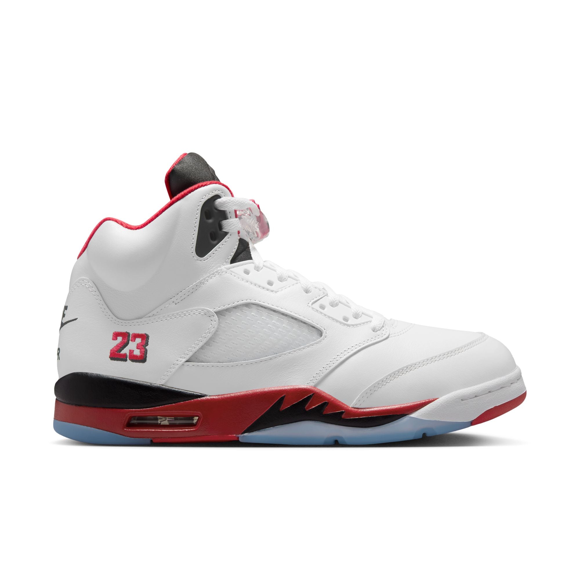 Air Jordan 5 Fire Red 'Black Tongue'