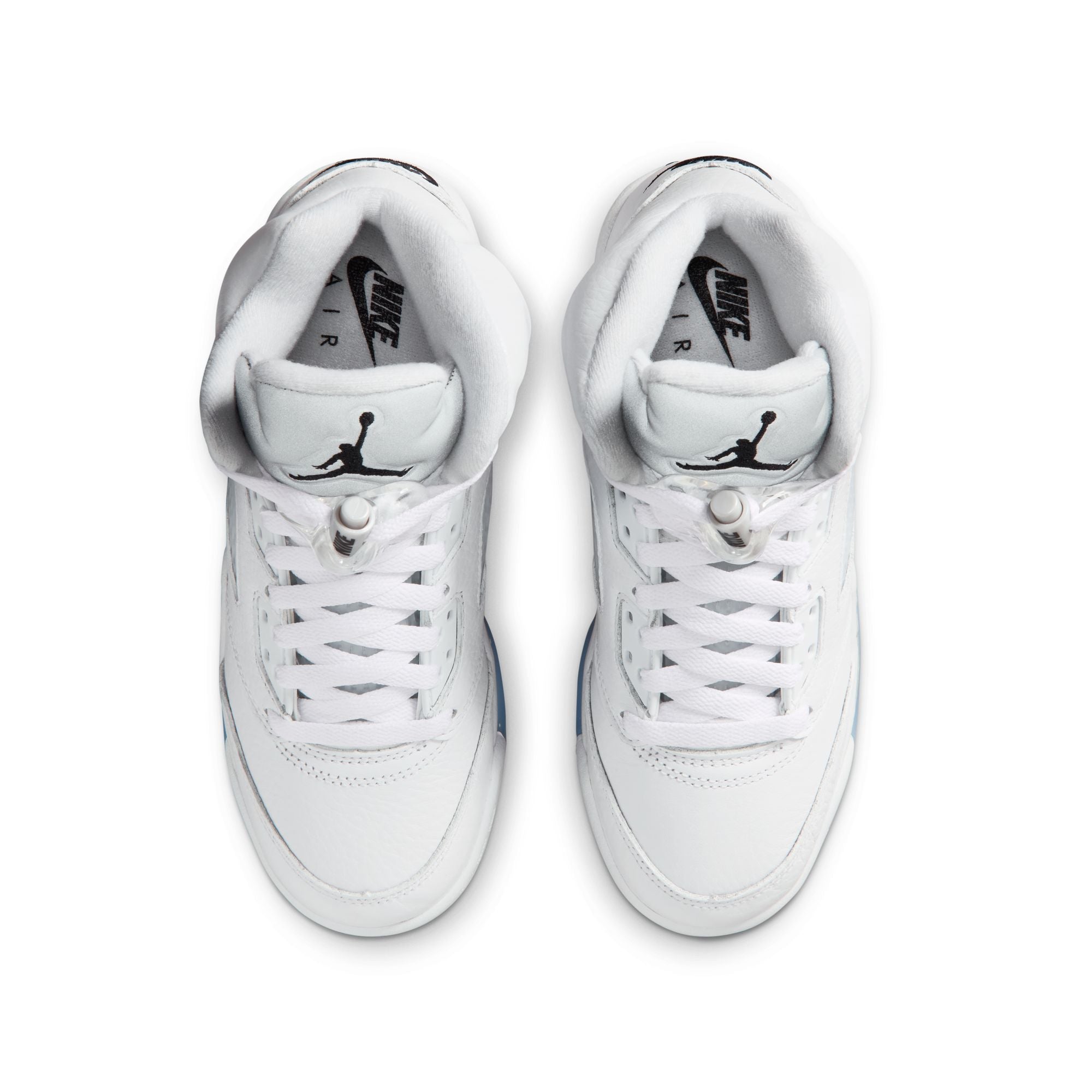 Youth Air Jordan 5 Retro OG "White Metallic"
