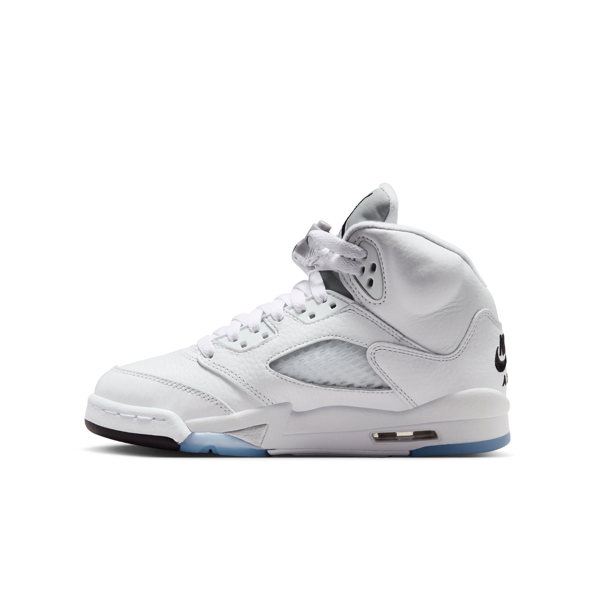 Youth Air Jordan 5 Retro OG "White Metallic"