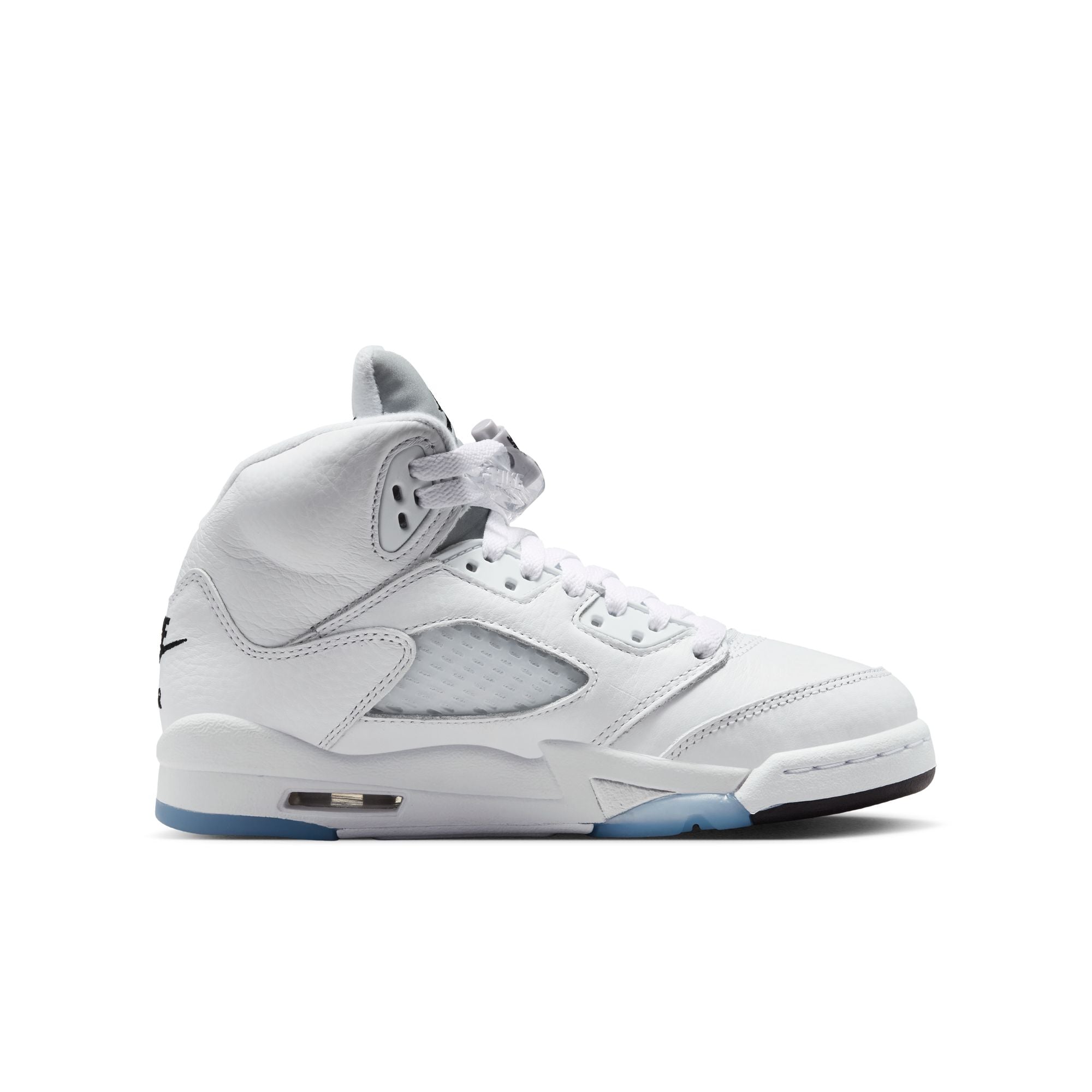Youth Air Jordan 5 Retro OG "White Metallic"
