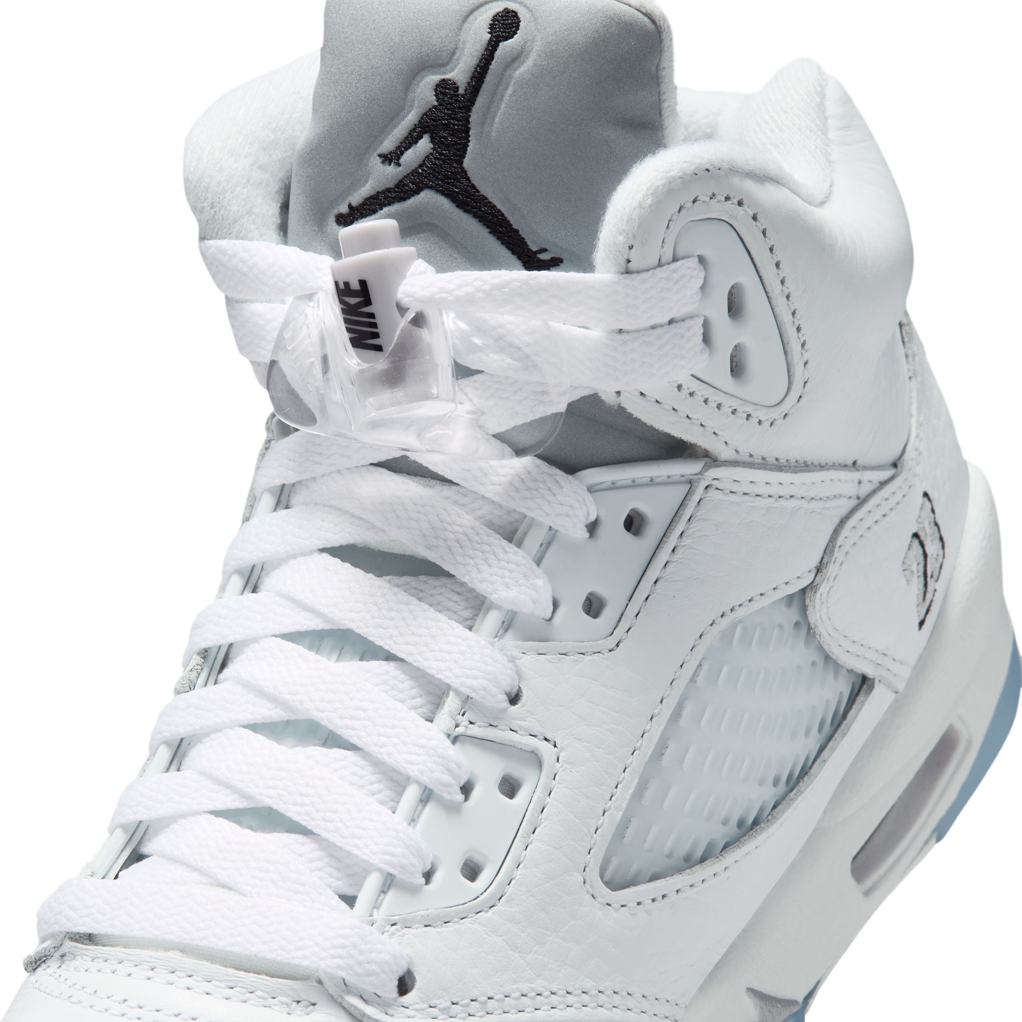 Youth Air Jordan 5 Retro OG "White Metallic"