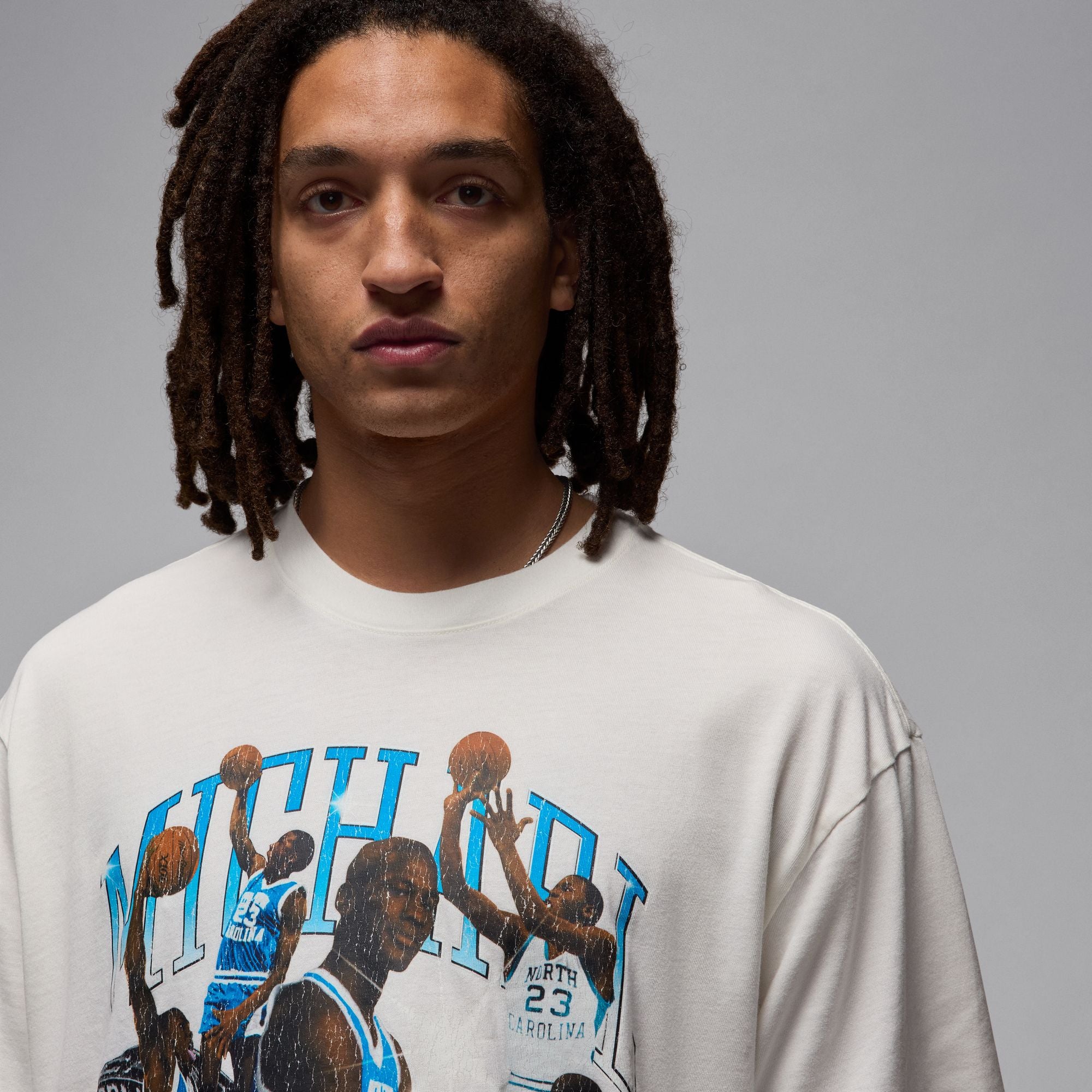 Jordan Flight Essential Oversize Graphic Crew 'Sail'