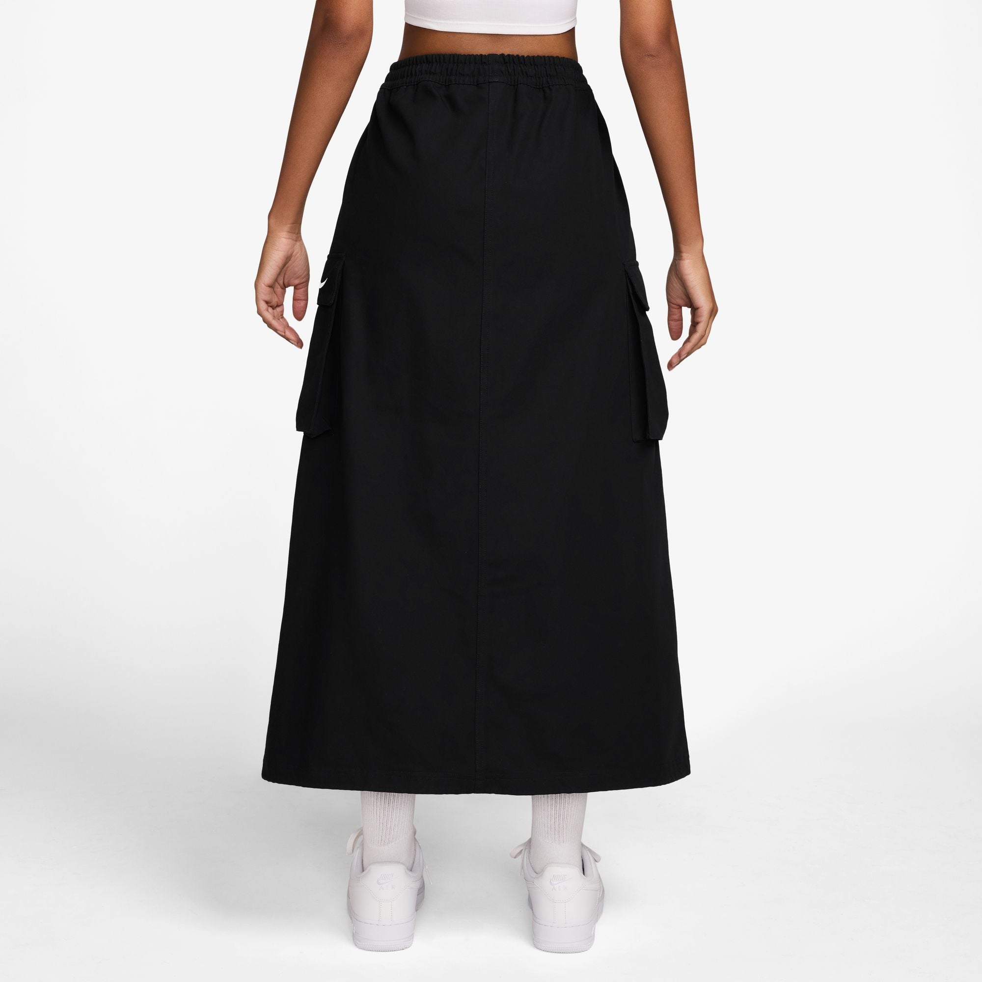 Women Nike Sportswear Loose Cargo Skirt 'Black'