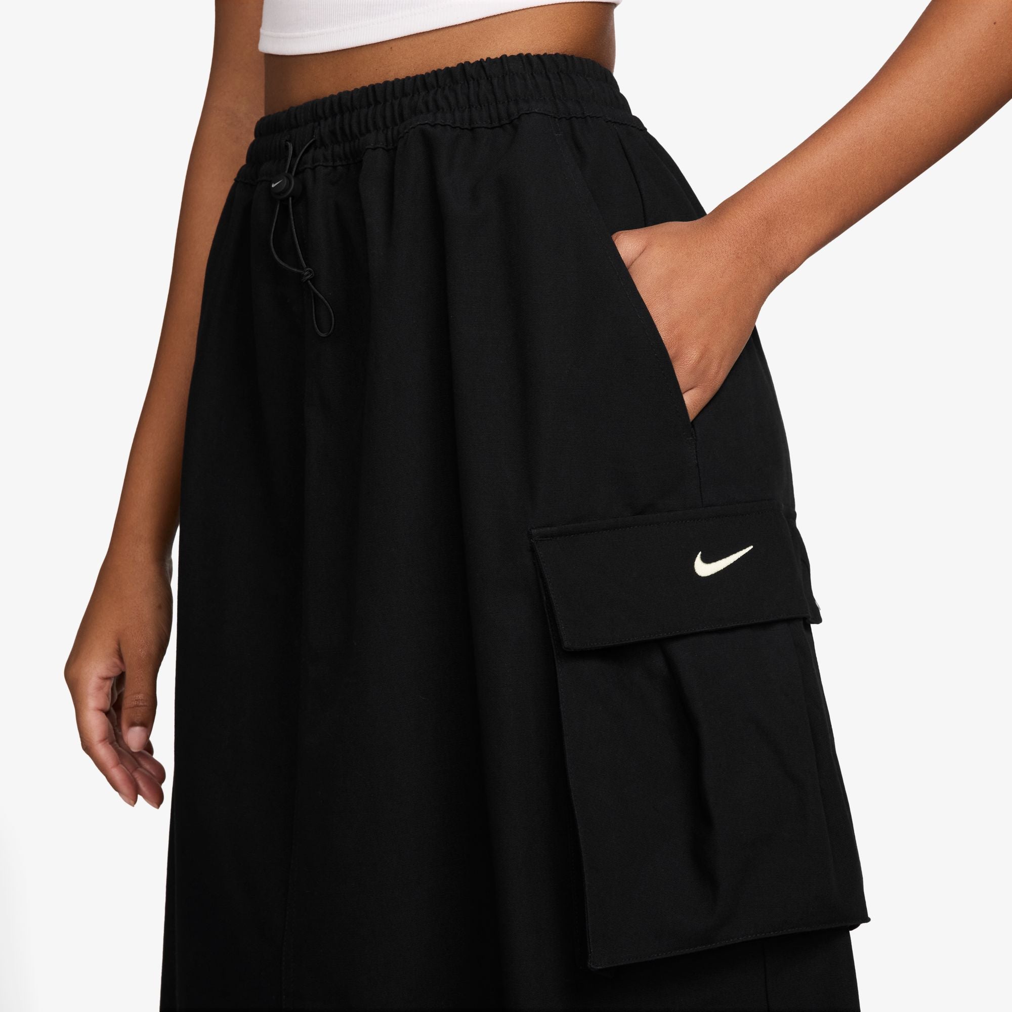 Women Nike Sportswear Loose Cargo Skirt 'Black'