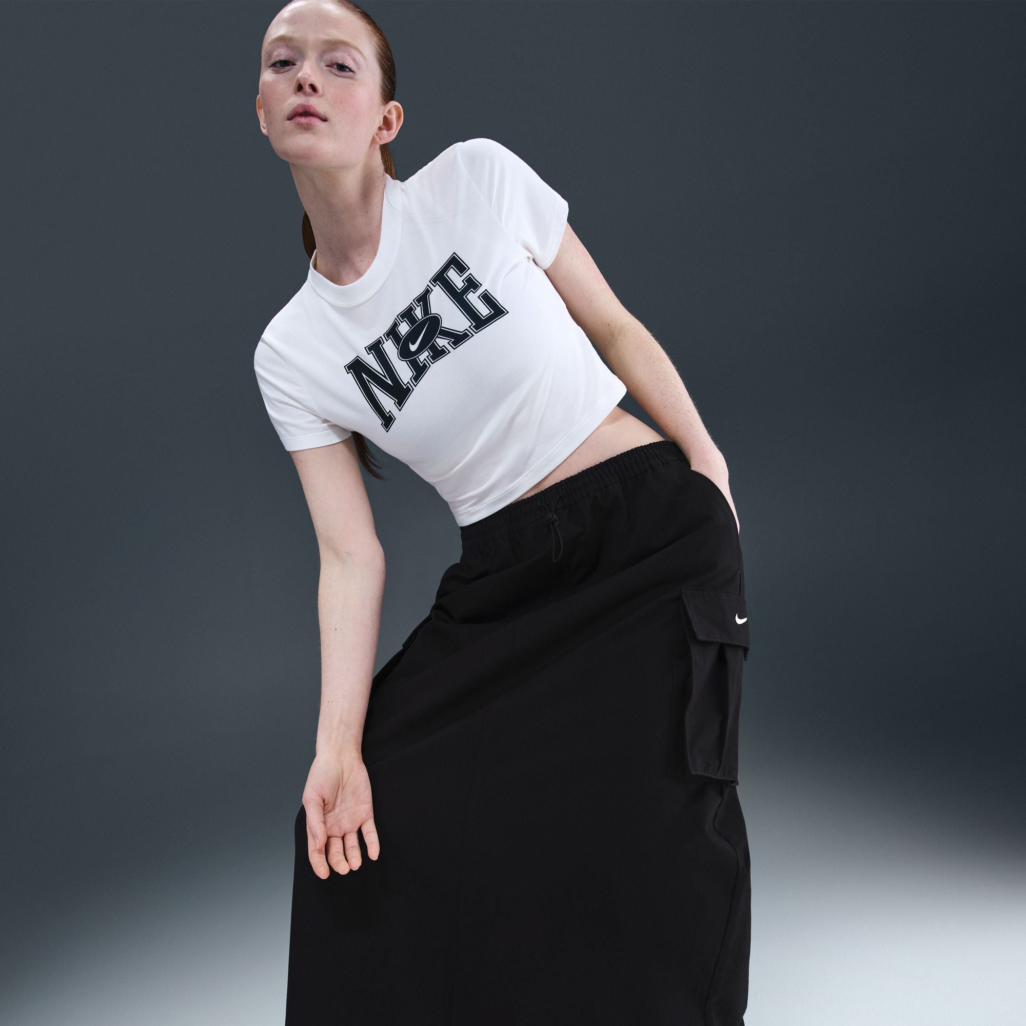 Women Nike Sportswear Loose Cargo Skirt 'Black'