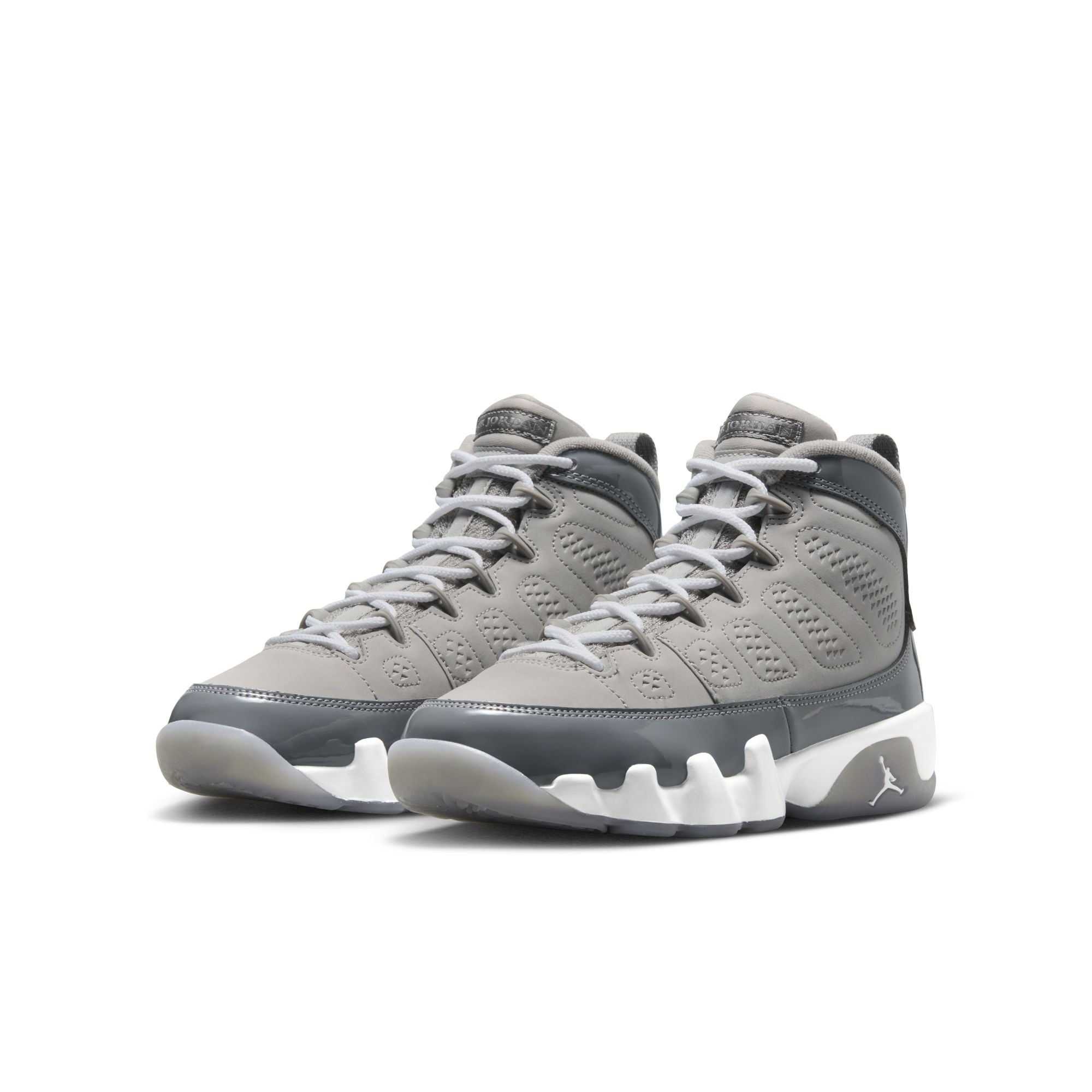 Youth Air Jordan 9 Retro ‘Medium Grey/Cool Grey'