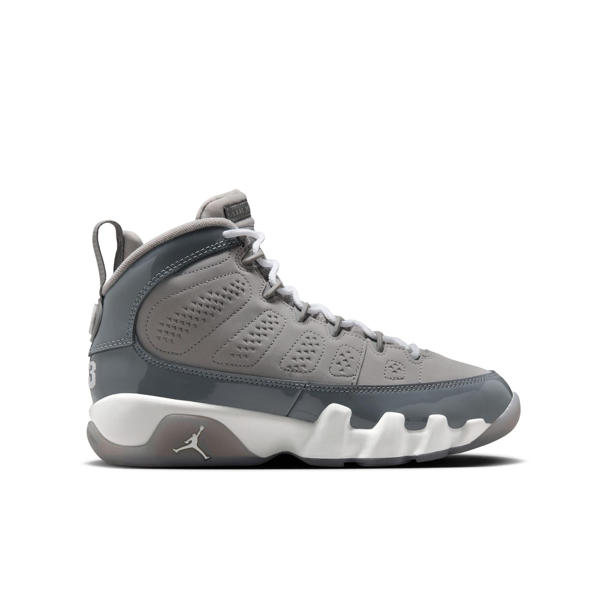Youth Air Jordan 9 Retro ‘Medium Grey/Cool Grey'