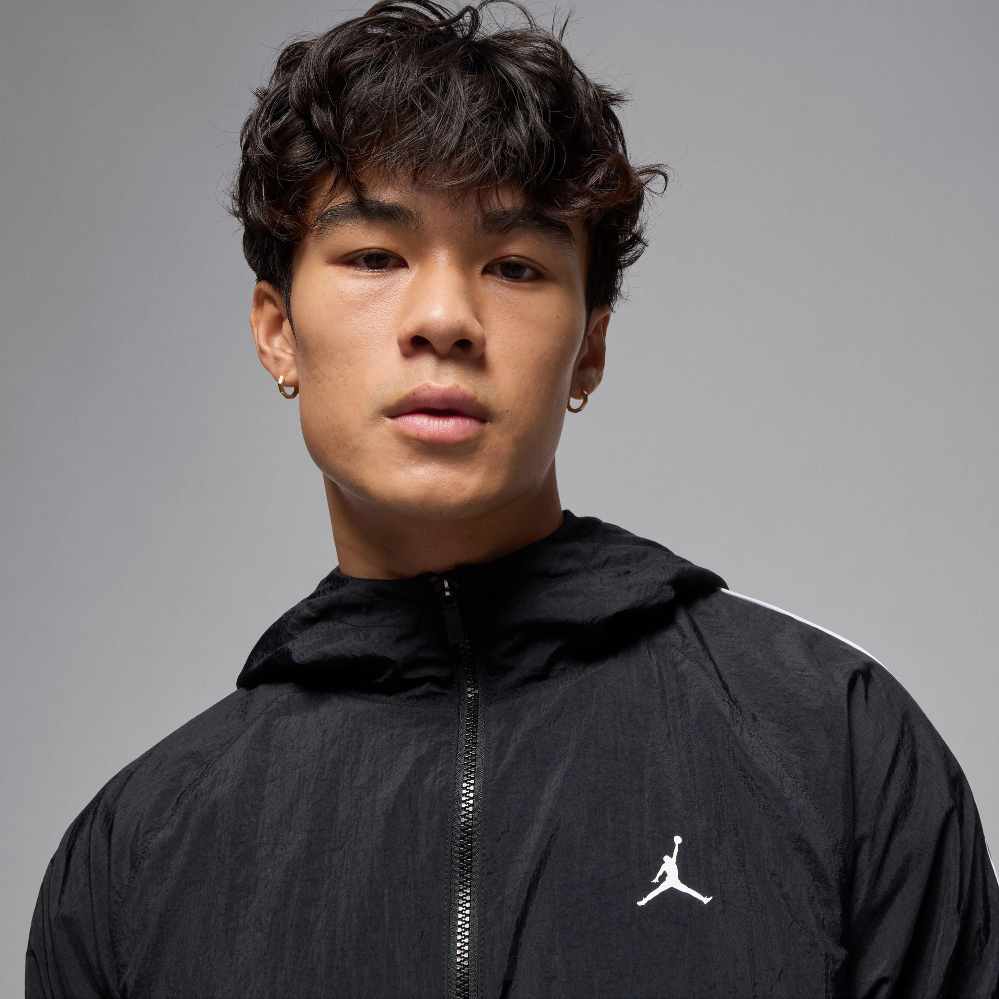 Jordan Sport Classic Men's Hooded Jacket 'Black'
