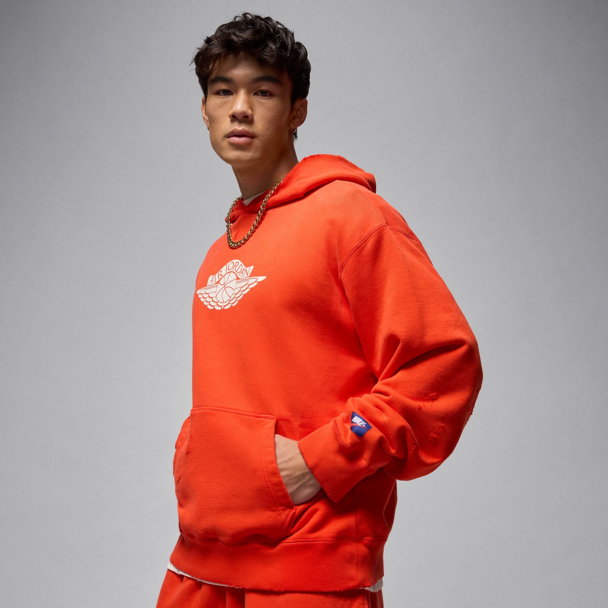 Jordan Rare Air Hoodie 'Chilie Red'