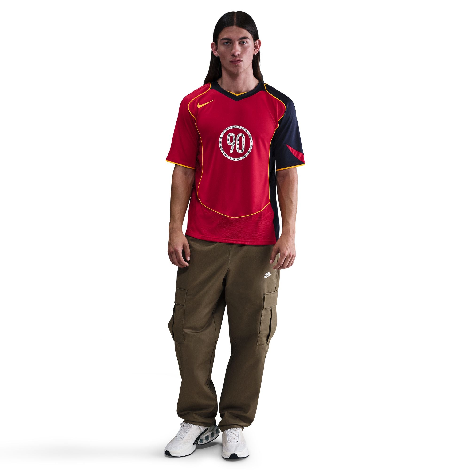 Nike Total 90 Dri-FIT Soccer Jersey 'Gym Red'