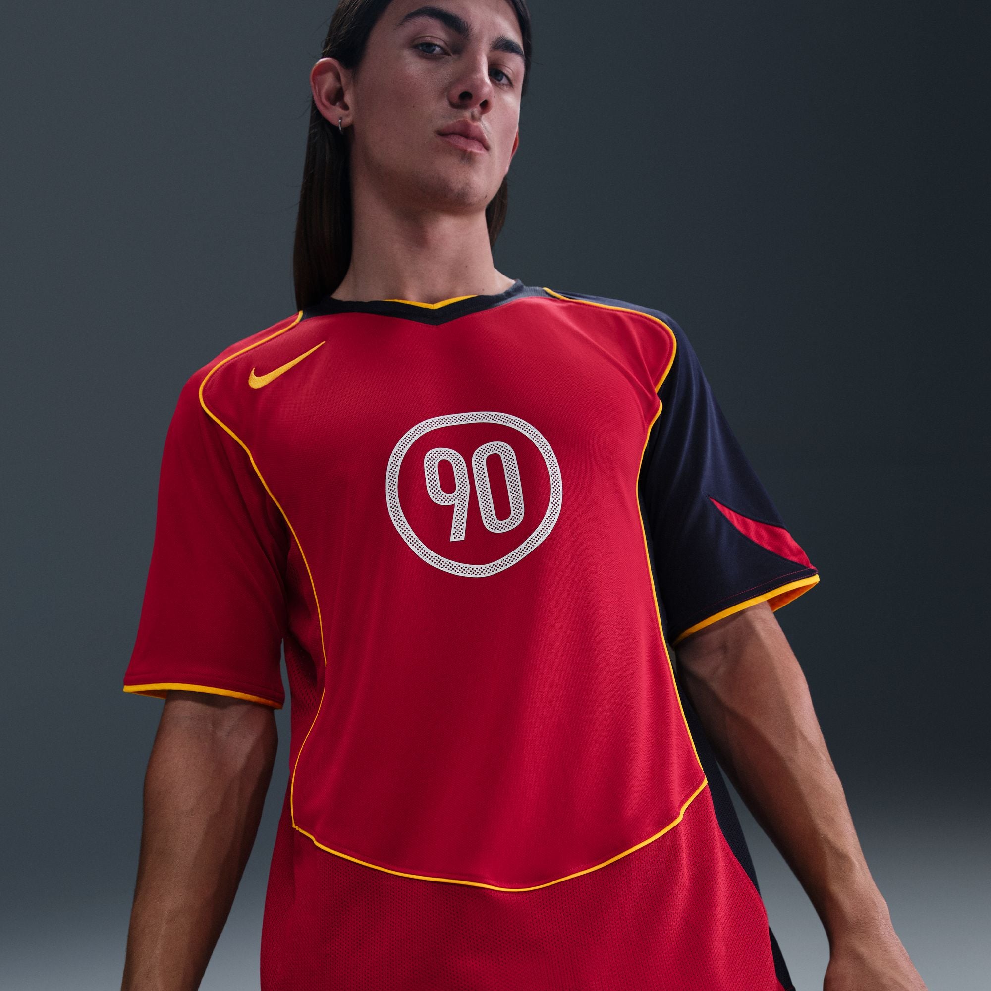 Nike Total 90 Dri-FIT Soccer Jersey 'Gym Red'