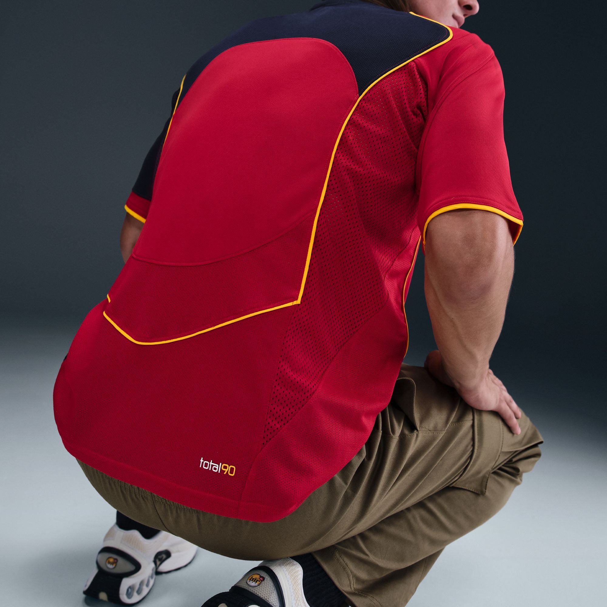 Nike Total 90 Dri-FIT Soccer Jersey 'Gym Red'