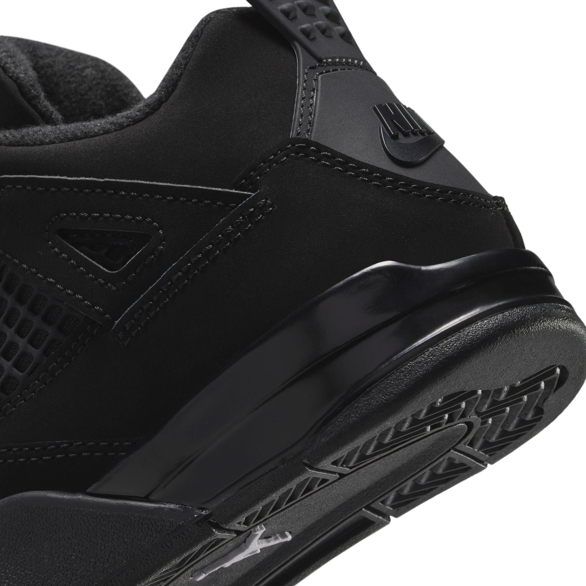 Youth Jordan 4 Retro "Black Cat" (Little Kids)