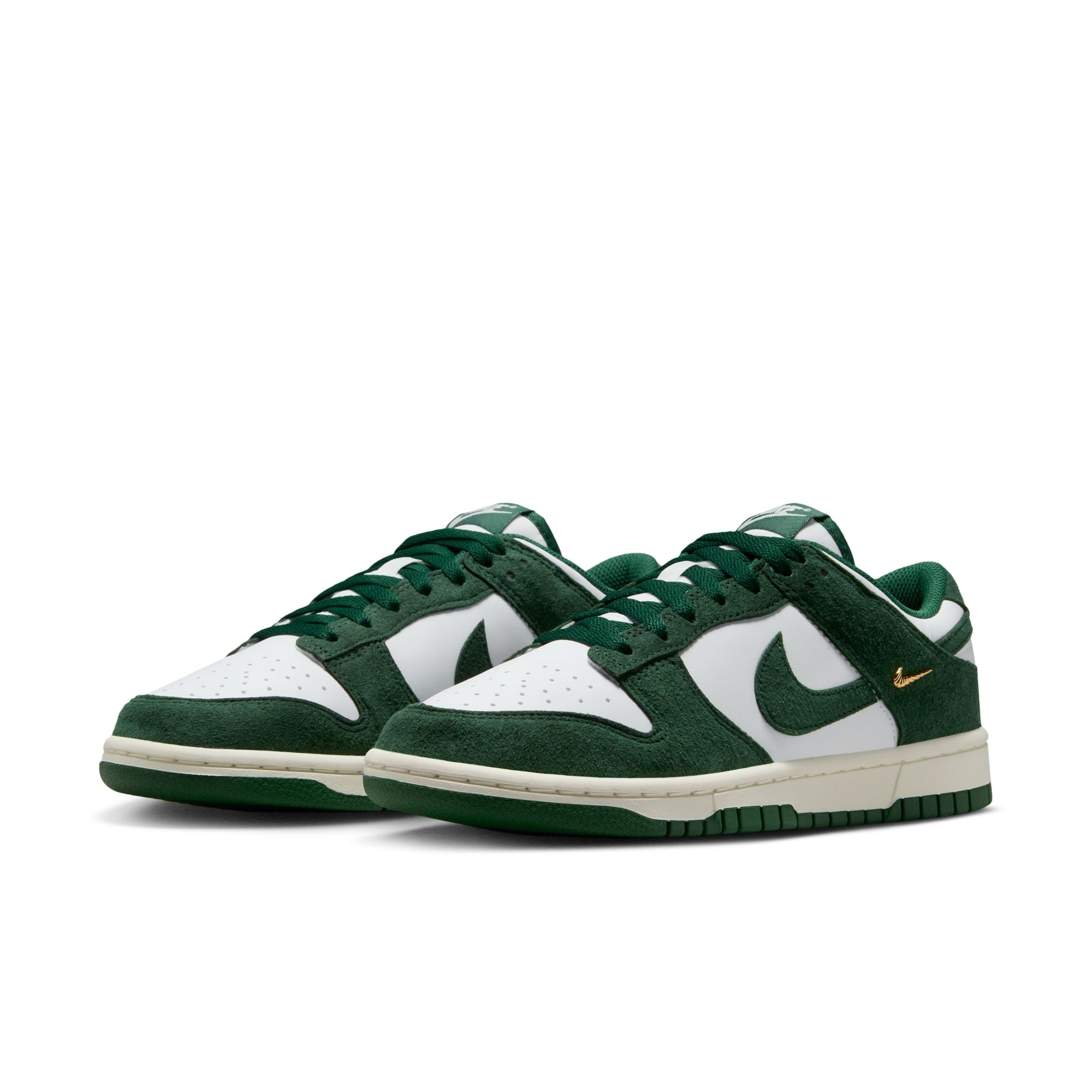 Womens Nike Dunk Low 'Summit White/Gorge Green'